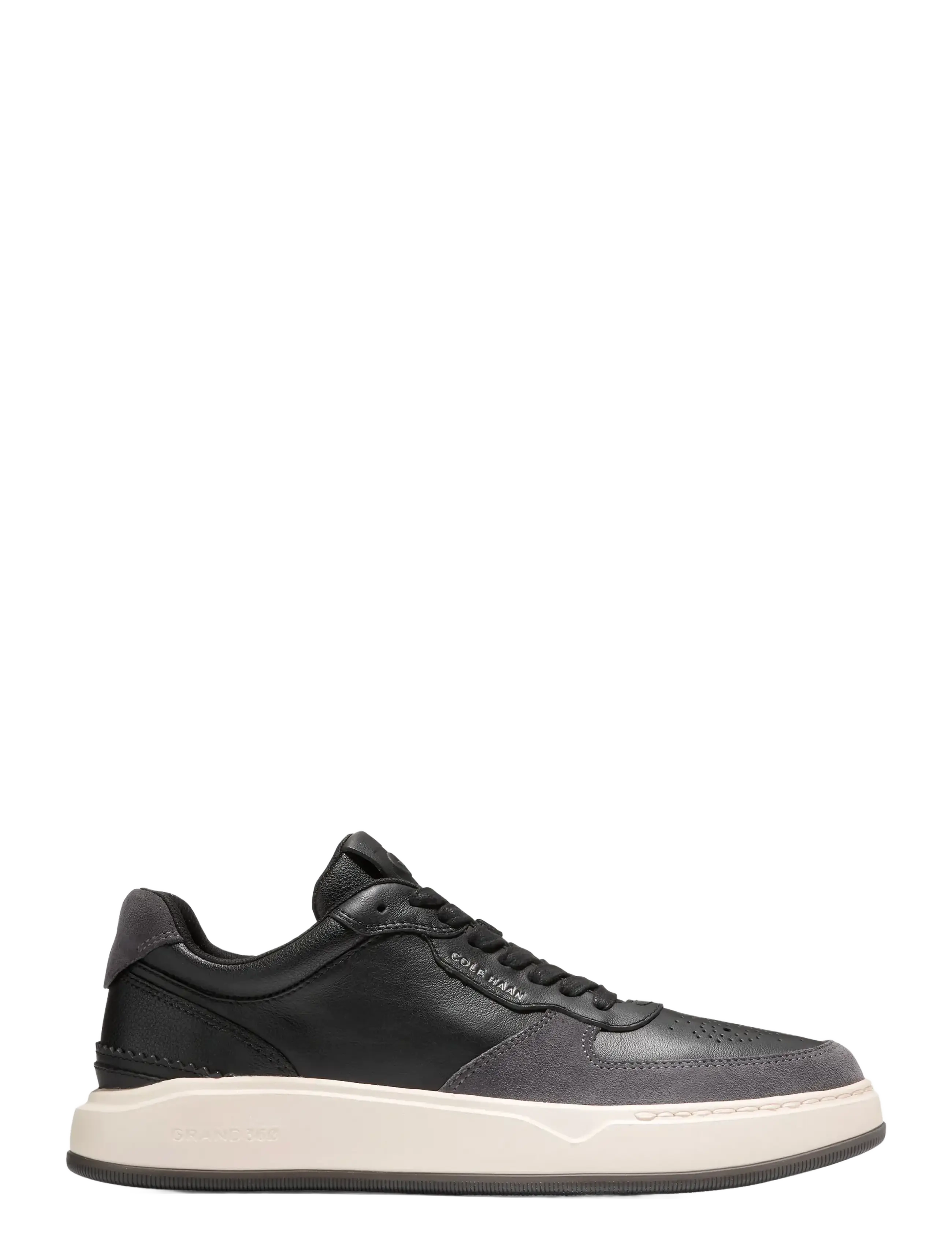 Cole Haan GRANDPRO CROSSOVER SNEAKER - Sneakers - BLACK/DARK PAVEMENT/IVORY / black