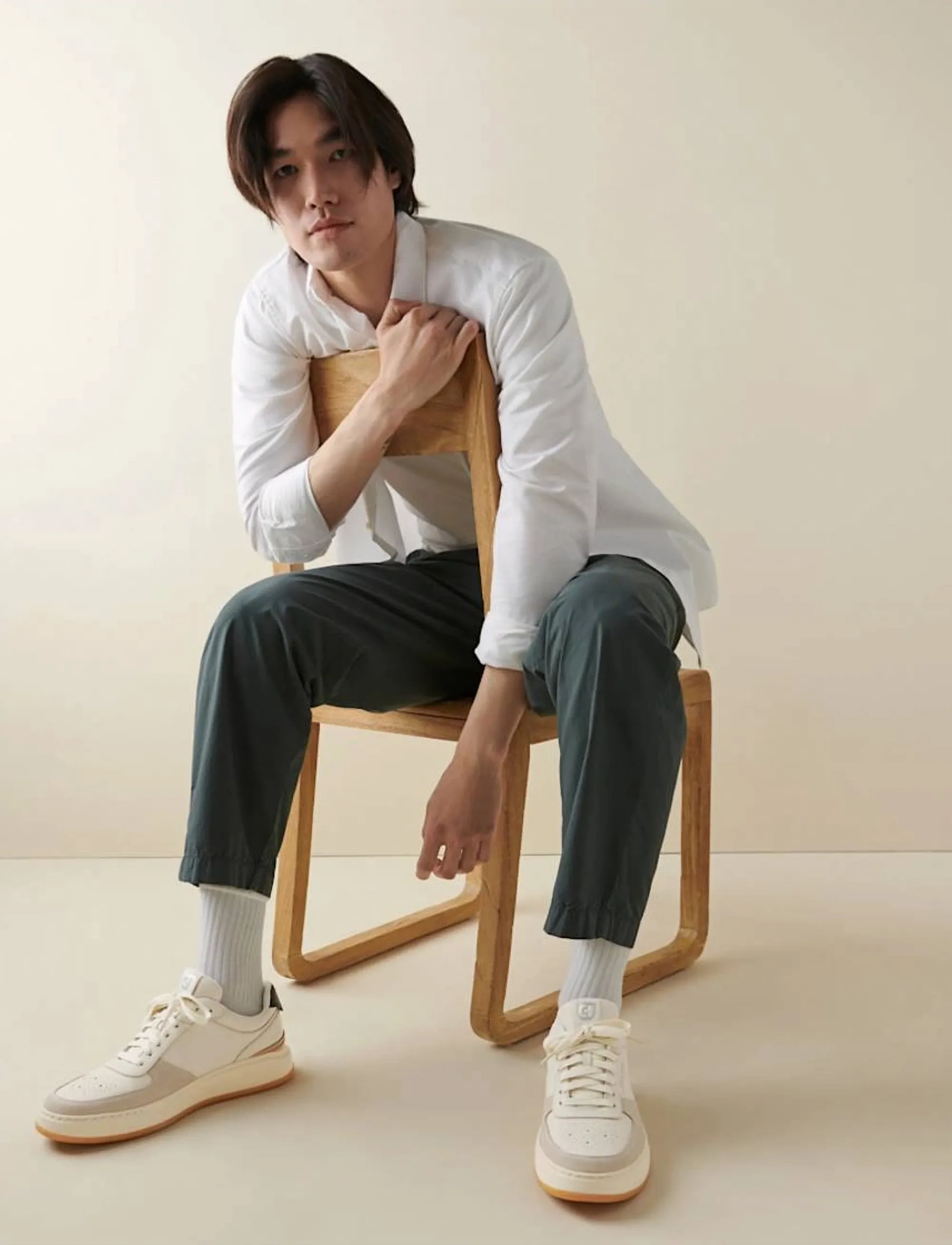 Cole Haan GRANDPRO CROSSOVER SNEAKER - Shop by occasion - IVORY/GUM/BLACK / cream