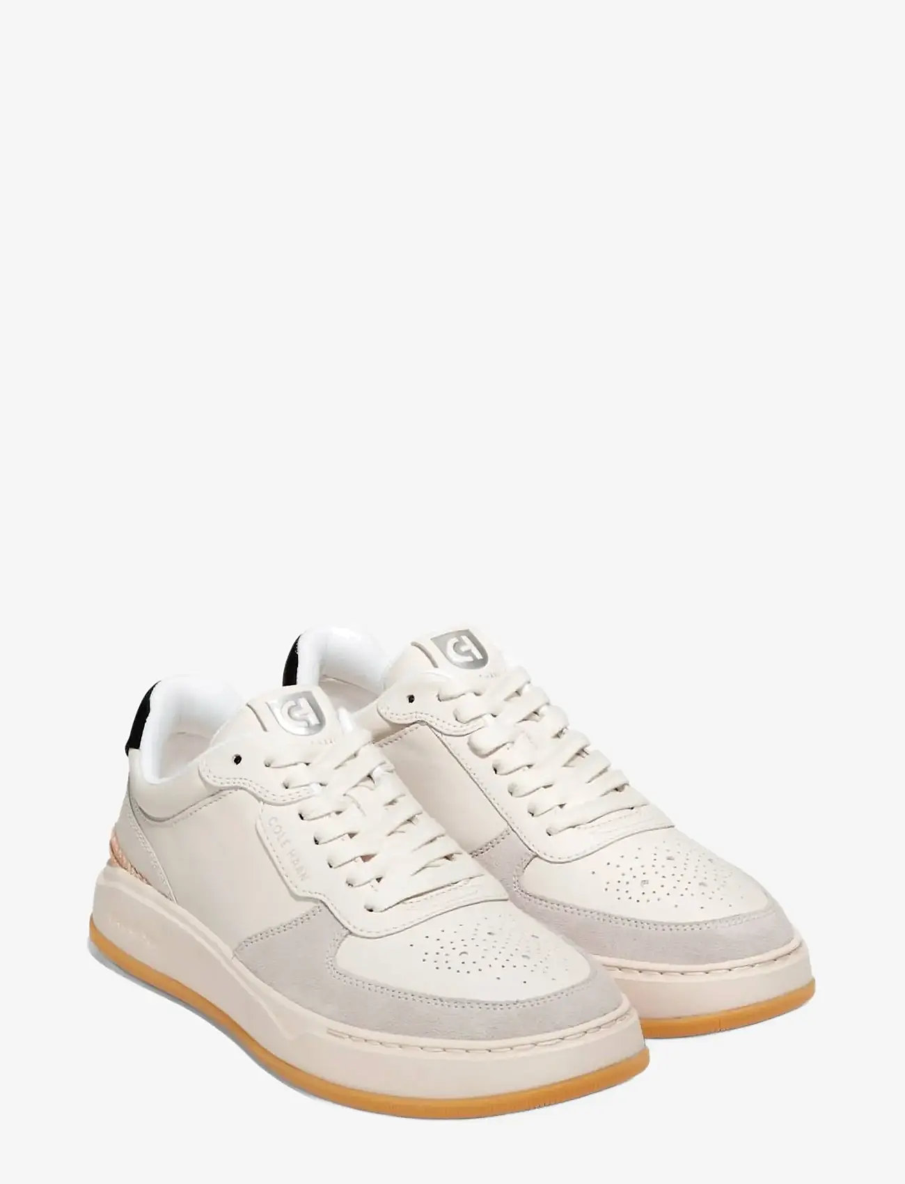 Cole Haan - GRANDPRO CROSSOVER SNEAKER - låga sneakers - ivory/gum/black - 4