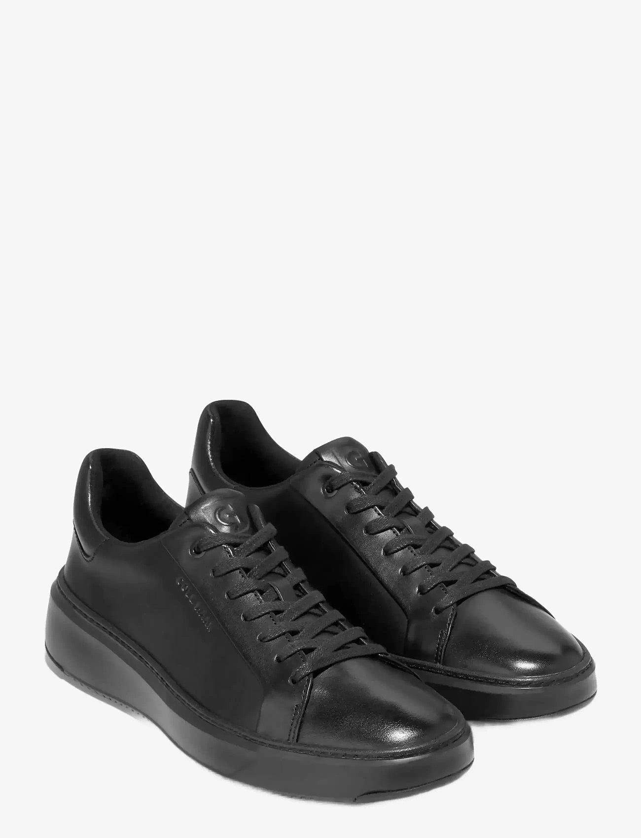 Cole Haan - GRANDPRO TOPSPIN SNEAKER - low tops - black leather/black - 3