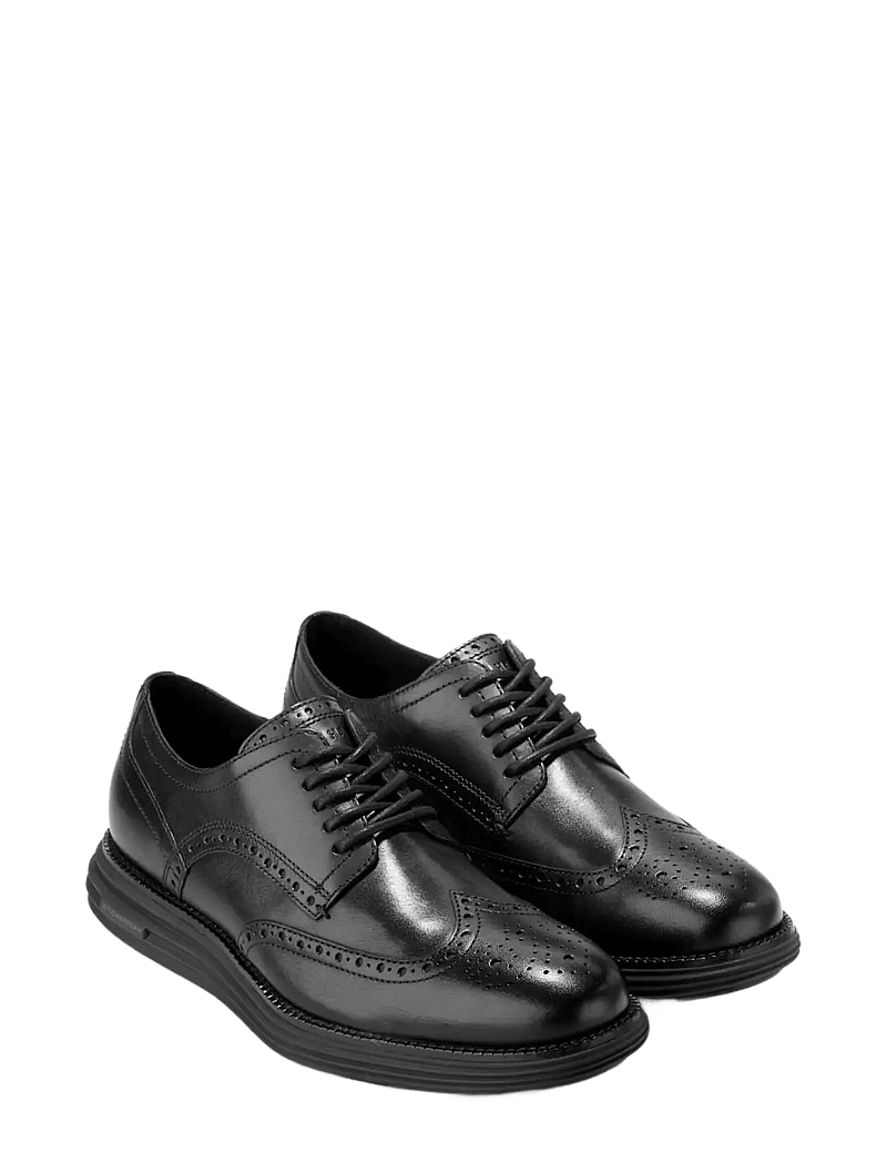 Cole Haan - ORIGINALGRAND REMASTERED WINGTIP - brogues - black/black - 1