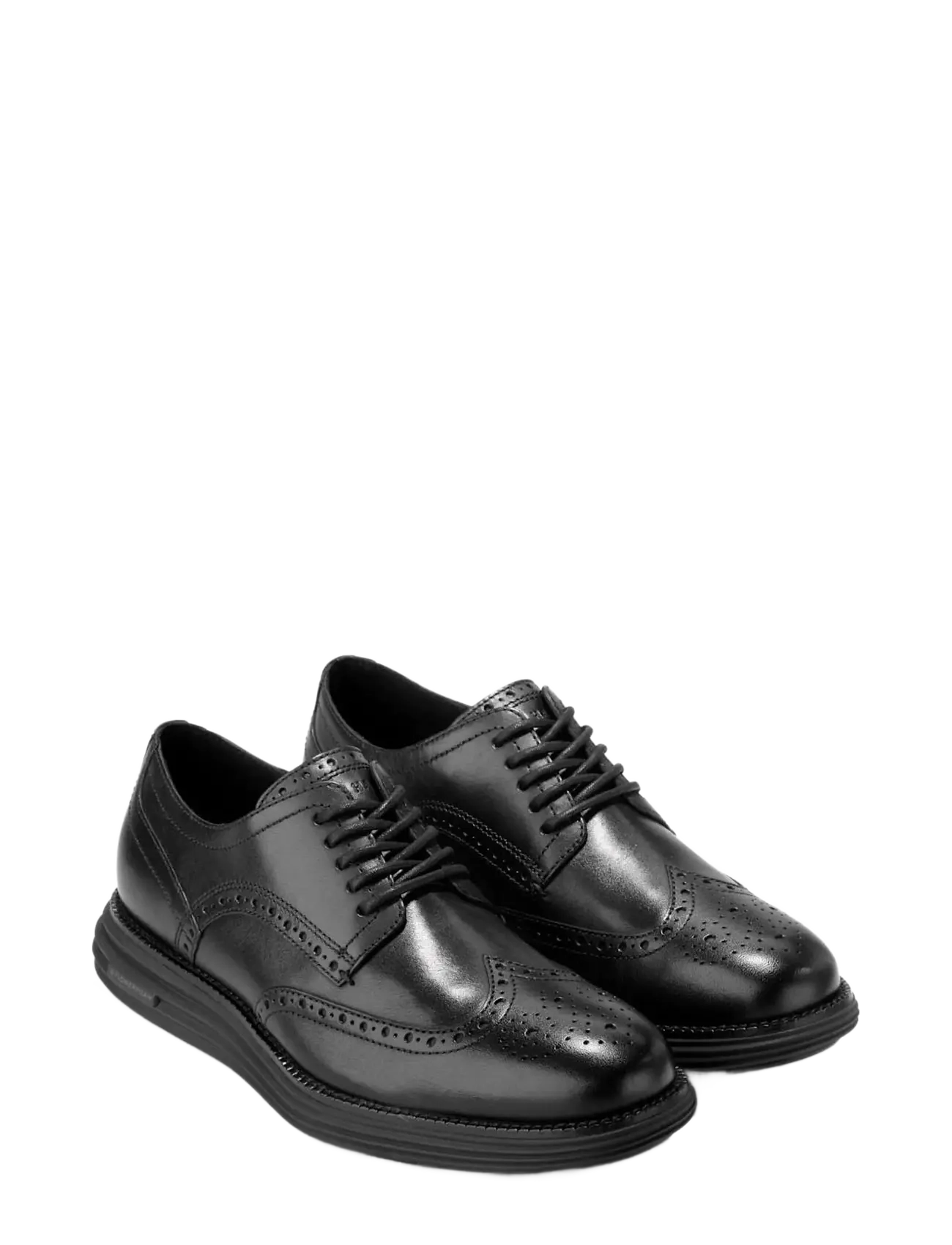 Cole Haan - ORIGINALGRAND REMASTERED WINGTIP - brogues - black/black - 1
