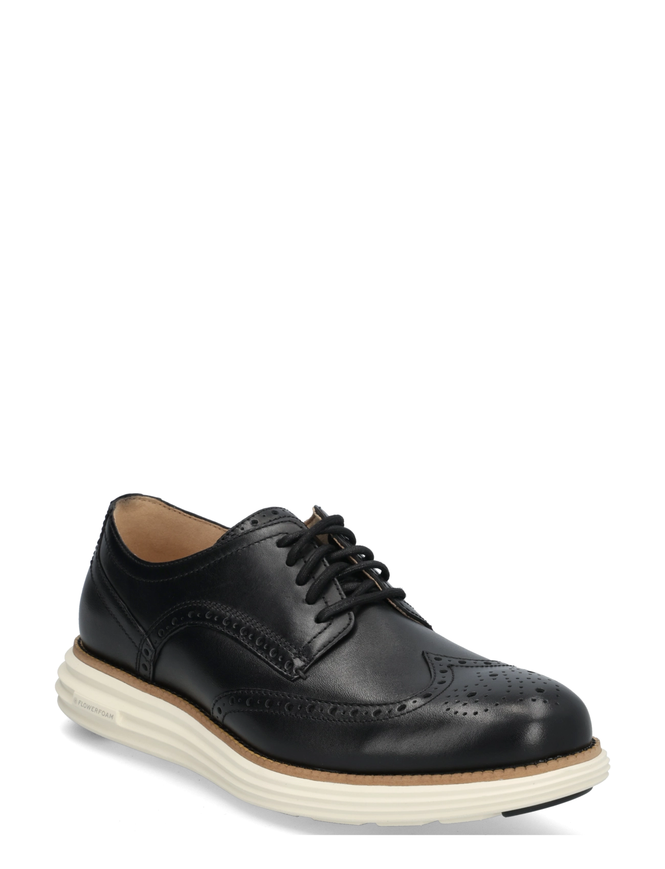 Cole Haan ORIGINALGRAND REMASTERED WINGTIP - Cole Haan - BLACK/IVORY / black