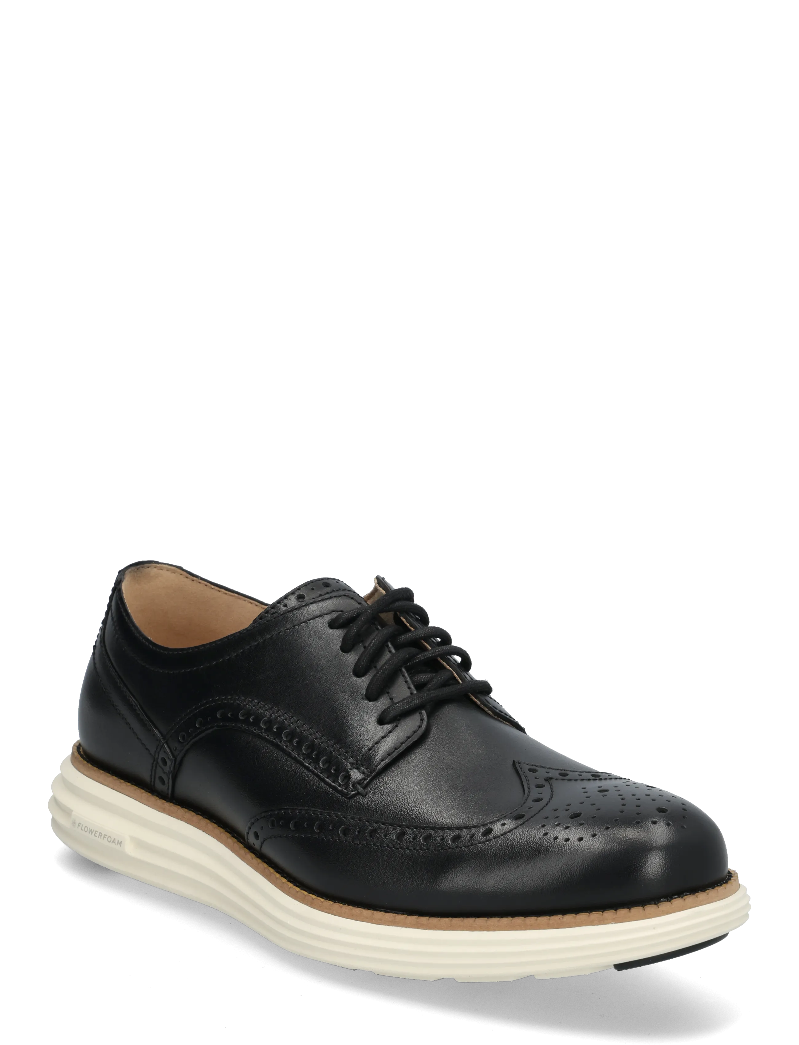 Cole Haan ORIGINALGRAND REMASTERED WINGTIP - Preppy - BLACK/IVORY / black
