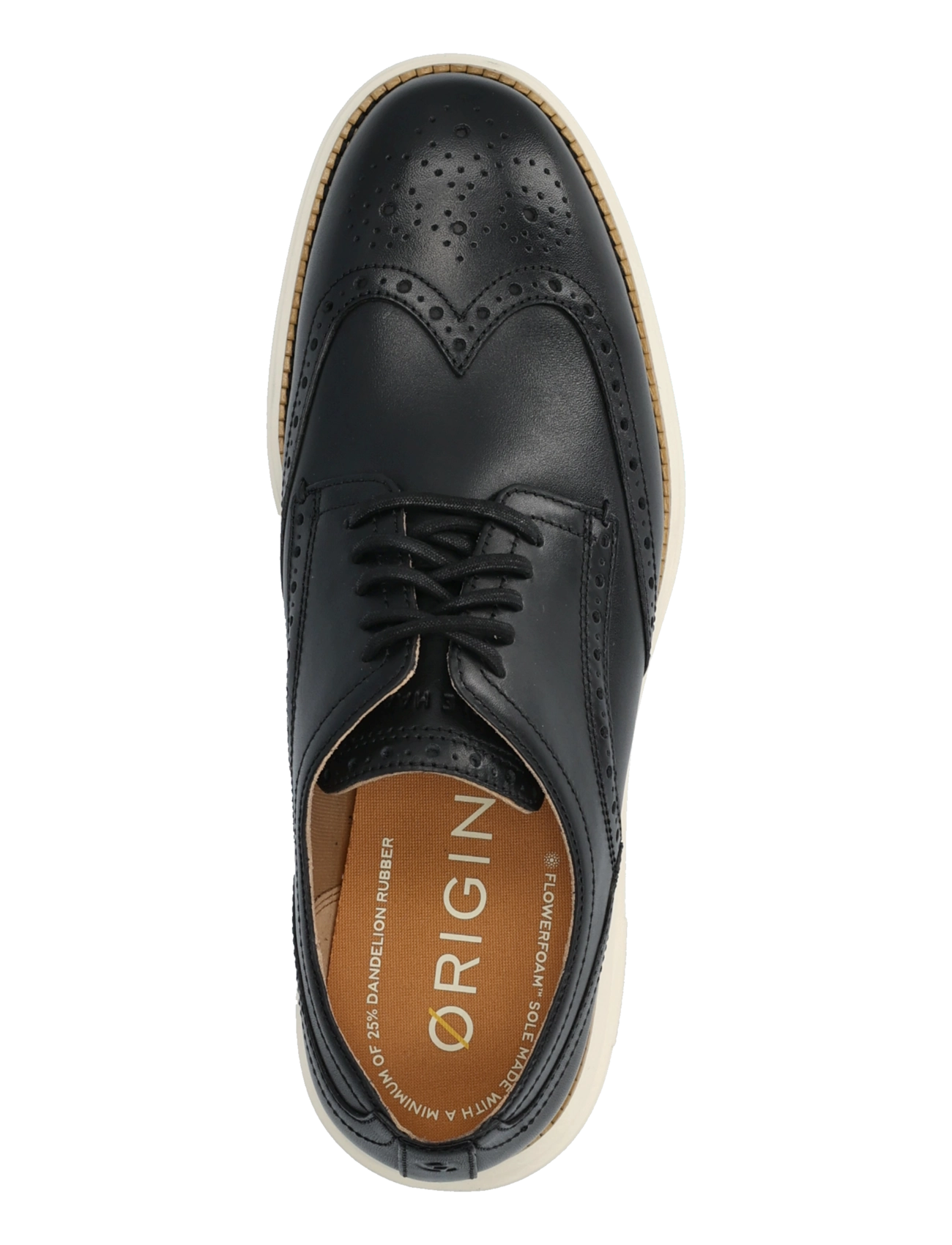 Cole Haan - ORIGINALGRAND REMASTERED WINGTIP - brogues - black/ivory - 3
