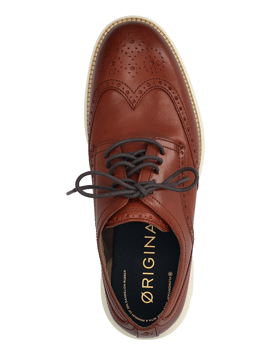 Cole Haan - ORIGINALGRAND REMASTERED WINGTIP - brogues - woodbury/ivory - 3