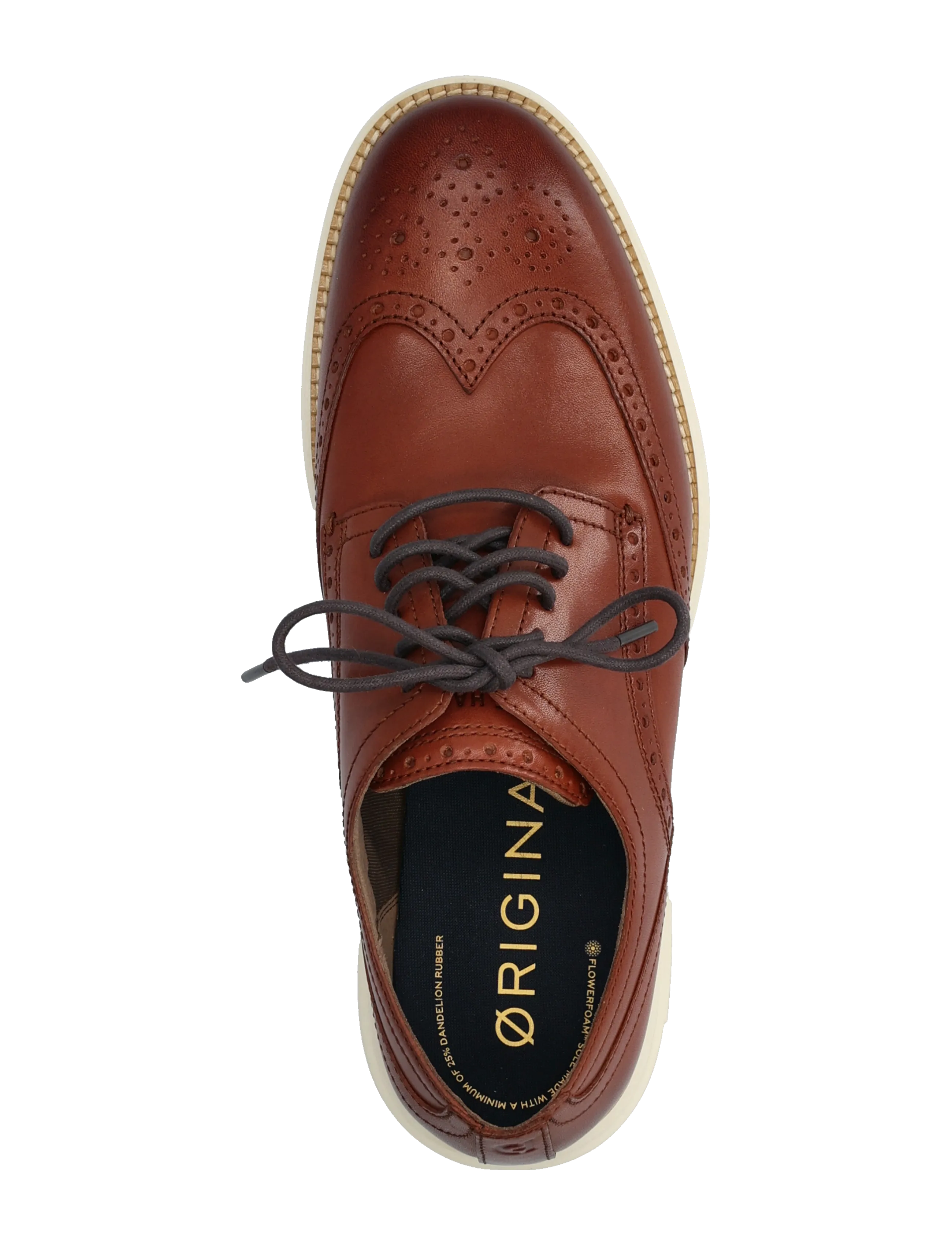Cole Haan - ORIGINALGRAND REMASTERED WINGTIP - shoppa efter tillfälle - woodbury/ivory - 3