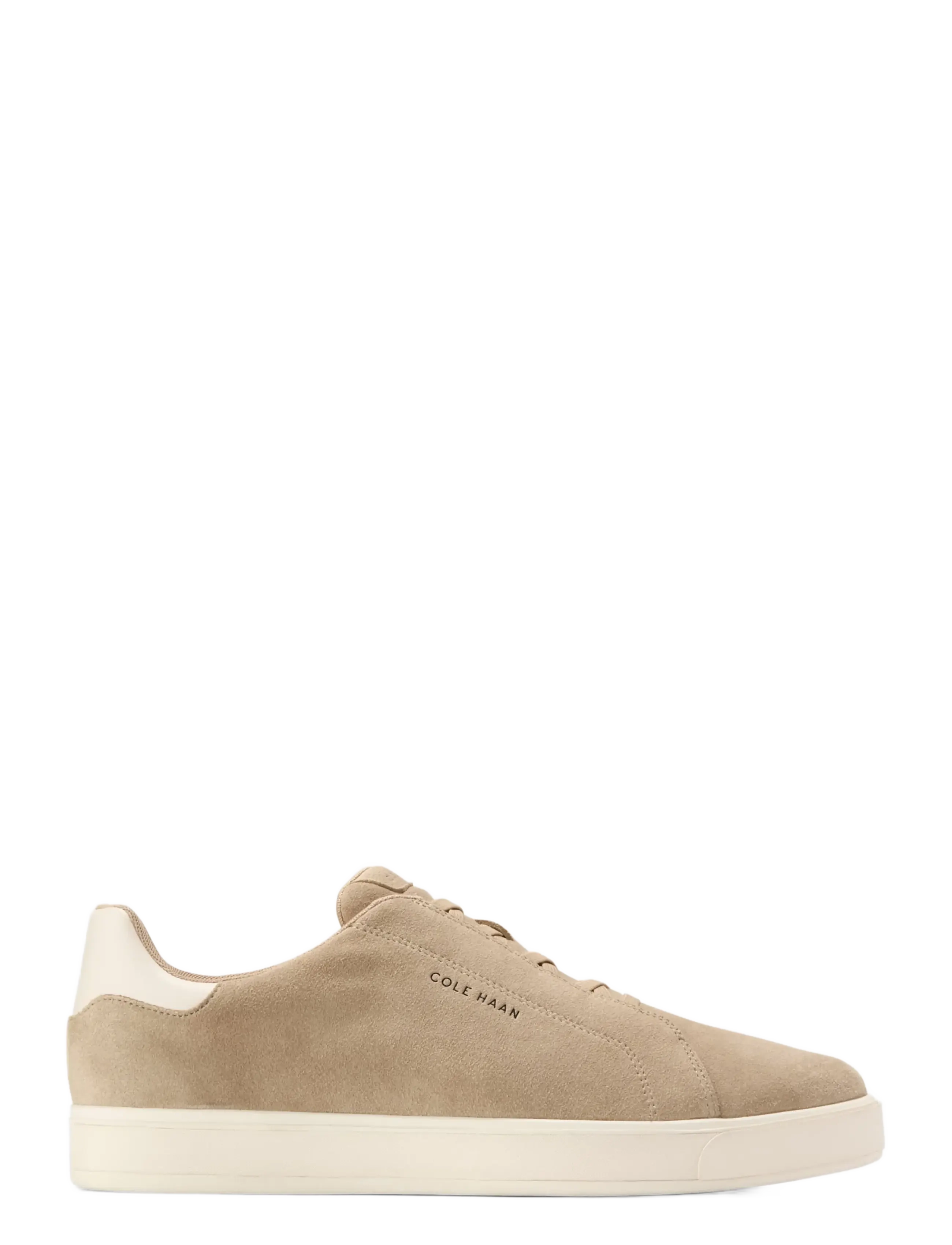 Cole Haan GRANDPRO LUXE SLIP-ON SNEAKERS - Uus - BIRCH BEIGE SUEDE / IVORY / beige