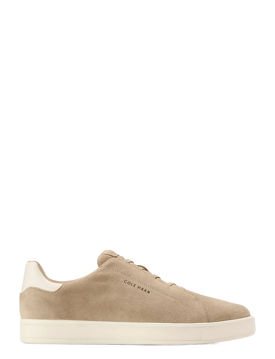 Cole Haan - GRANDPRO LUXE SLIP-ON SNEAKERS - birch beige suede / ivory - 0