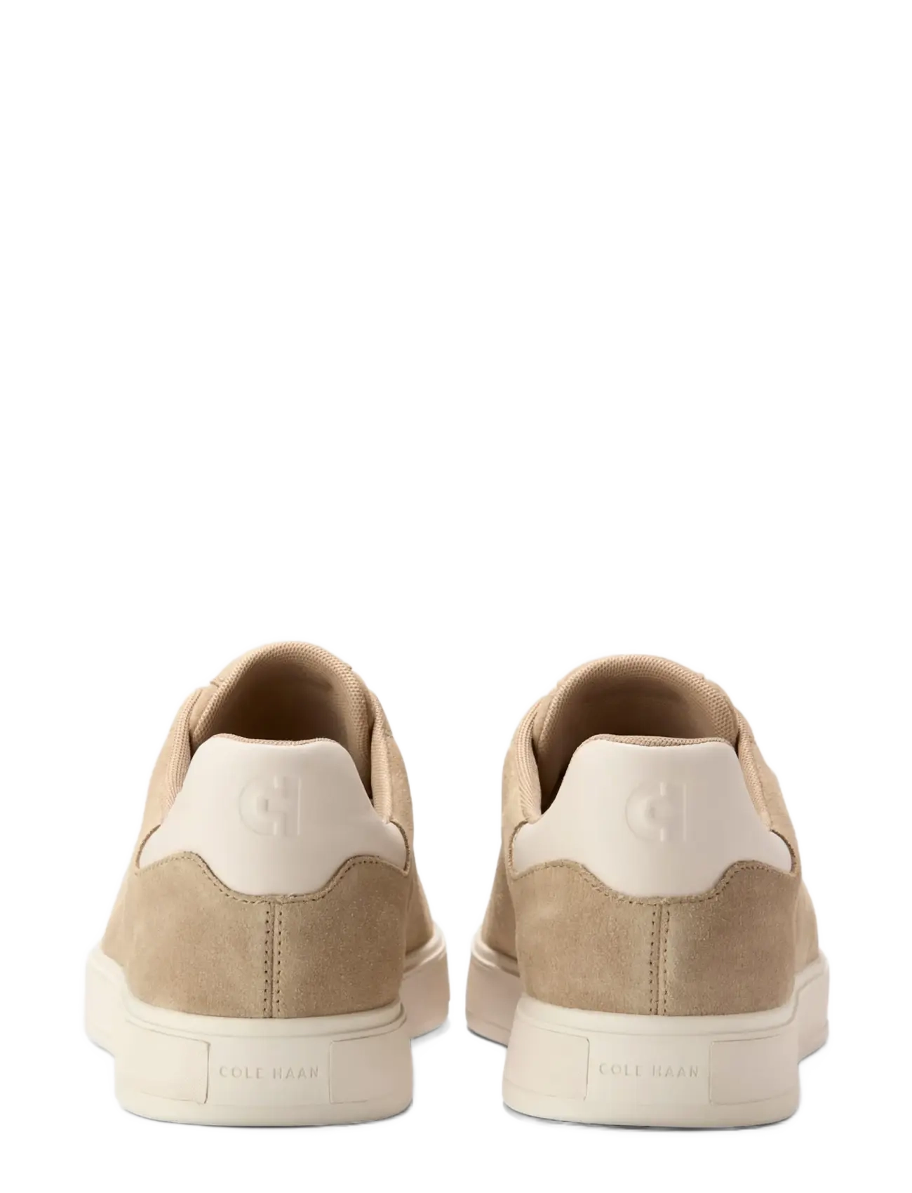 Cole Haan - GRANDPRO LUXE SLIP-ON SNEAKERS - birch beige suede / ivory - 3
