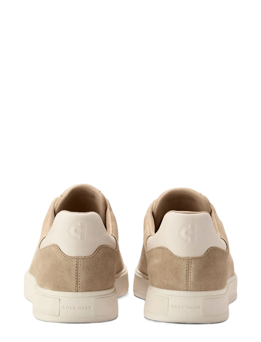 Cole Haan - GRANDPRO LUXE SLIP-ON SNEAKERS - birch beige suede / ivory - 3