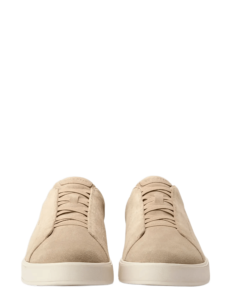 Cole Haan - GRANDPRO LUXE SLIP-ON SNEAKERS - birch beige suede / ivory - 4