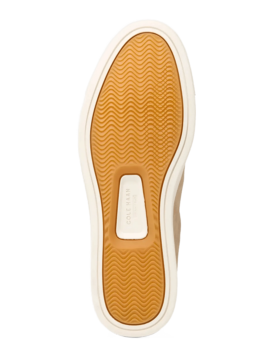 Cole Haan - GRANDPRO LUXE SLIP-ON SNEAKERS - birch beige suede / ivory - 5