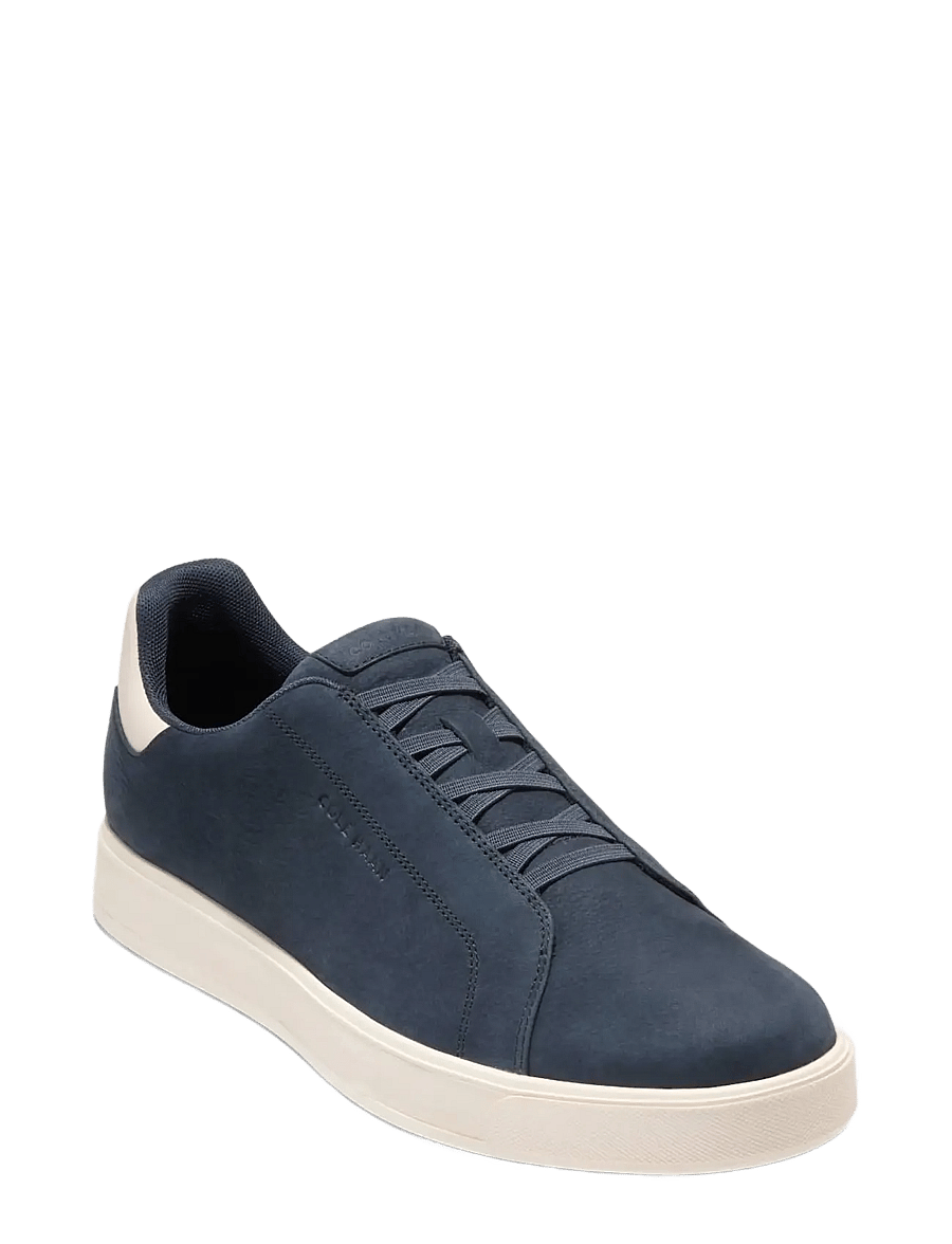Cole Haan - GRANDPRO LUXE SLIP-ON SNEAKERS - slip-on sneaker - navy blazer nubuck / ivory - 1