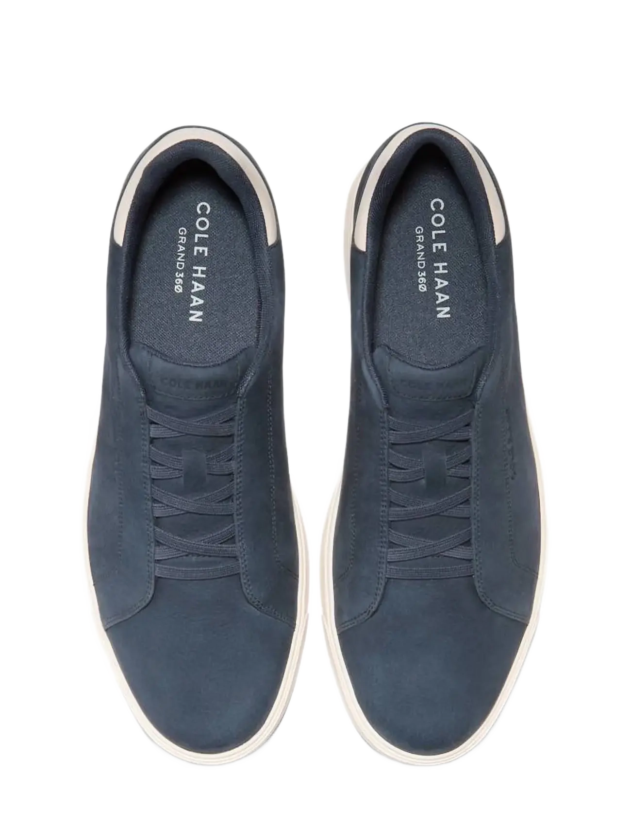 Cole Haan - GRANDPRO LUXE SLIP-ON SNEAKERS - slip on sneakers - navy blazer nubuck / ivory - 3