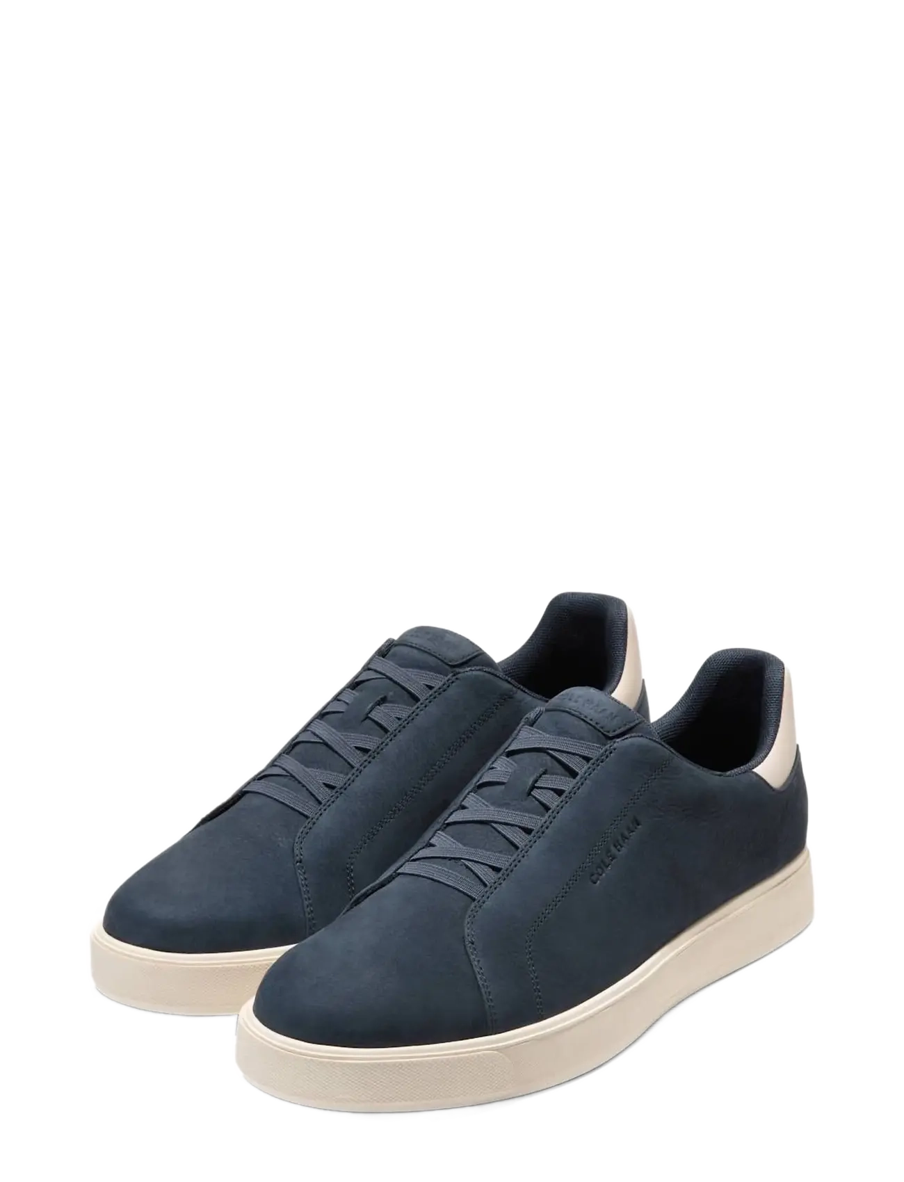 Cole Haan - GRANDPRO LUXE SLIP-ON SNEAKERS - slip on sneakers - navy blazer nubuck / ivory - 4