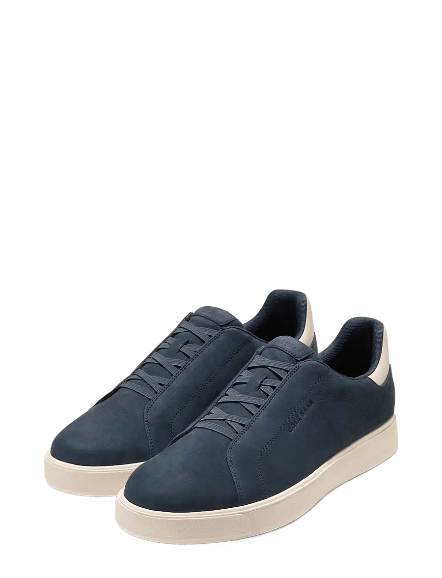 Cole Haan - GRANDPRO LUXE SLIP-ON SNEAKERS - baskets slip-ons - navy blazer nubuck / ivory - 4