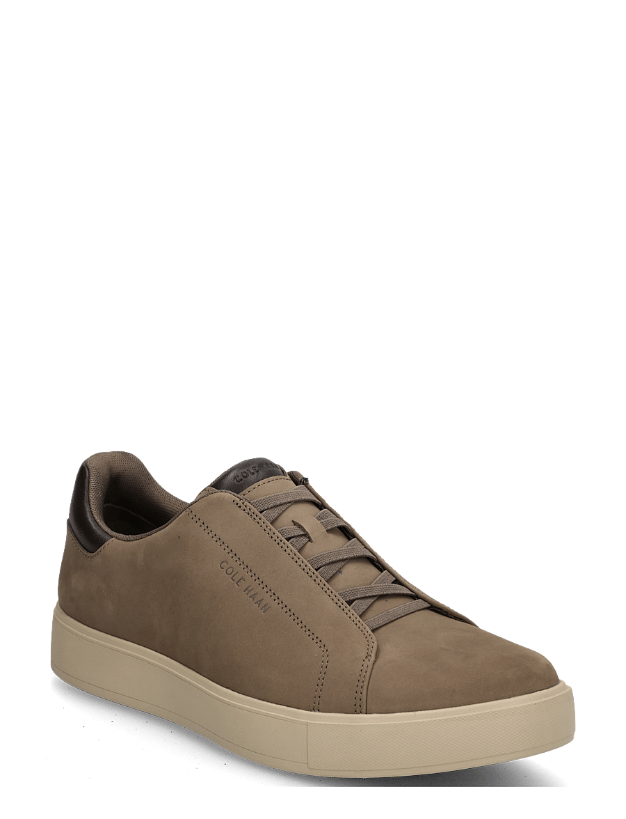 Cole Haan - GRANDPRO LUXE SLIP-ON SNEAKERS - slip-on sneakers - morel nubuck / ch dk chocolate / oxford tan - 0