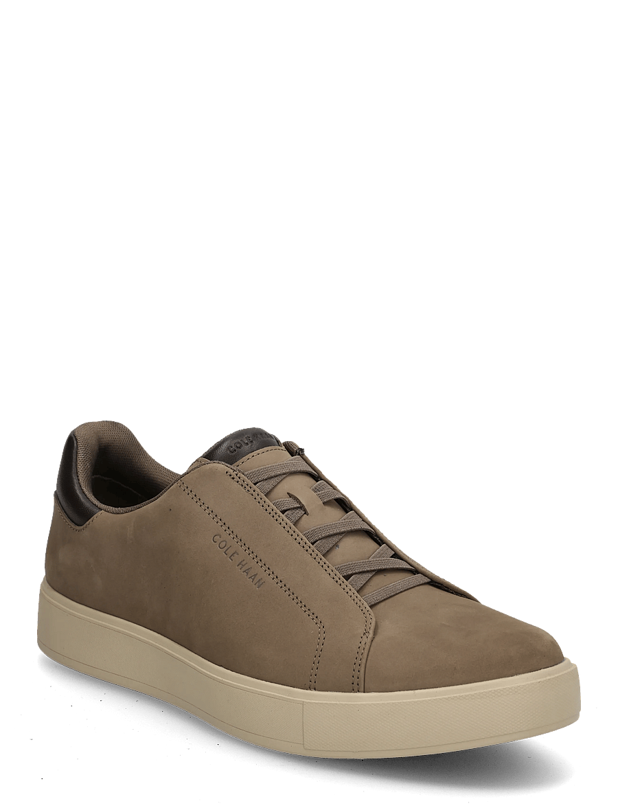Cole Haan - GRANDPRO LUXE SLIP-ON SNEAKERS - nach anlass kaufen - morel nubuck / ch dk chocolate / oxford tan - 0