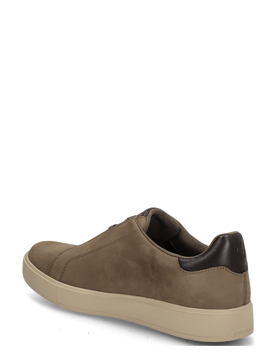Cole Haan - GRANDPRO LUXE SLIP-ON SNEAKERS - slip-on sneakers - morel nubuck / ch dk chocolate / oxford tan - 1