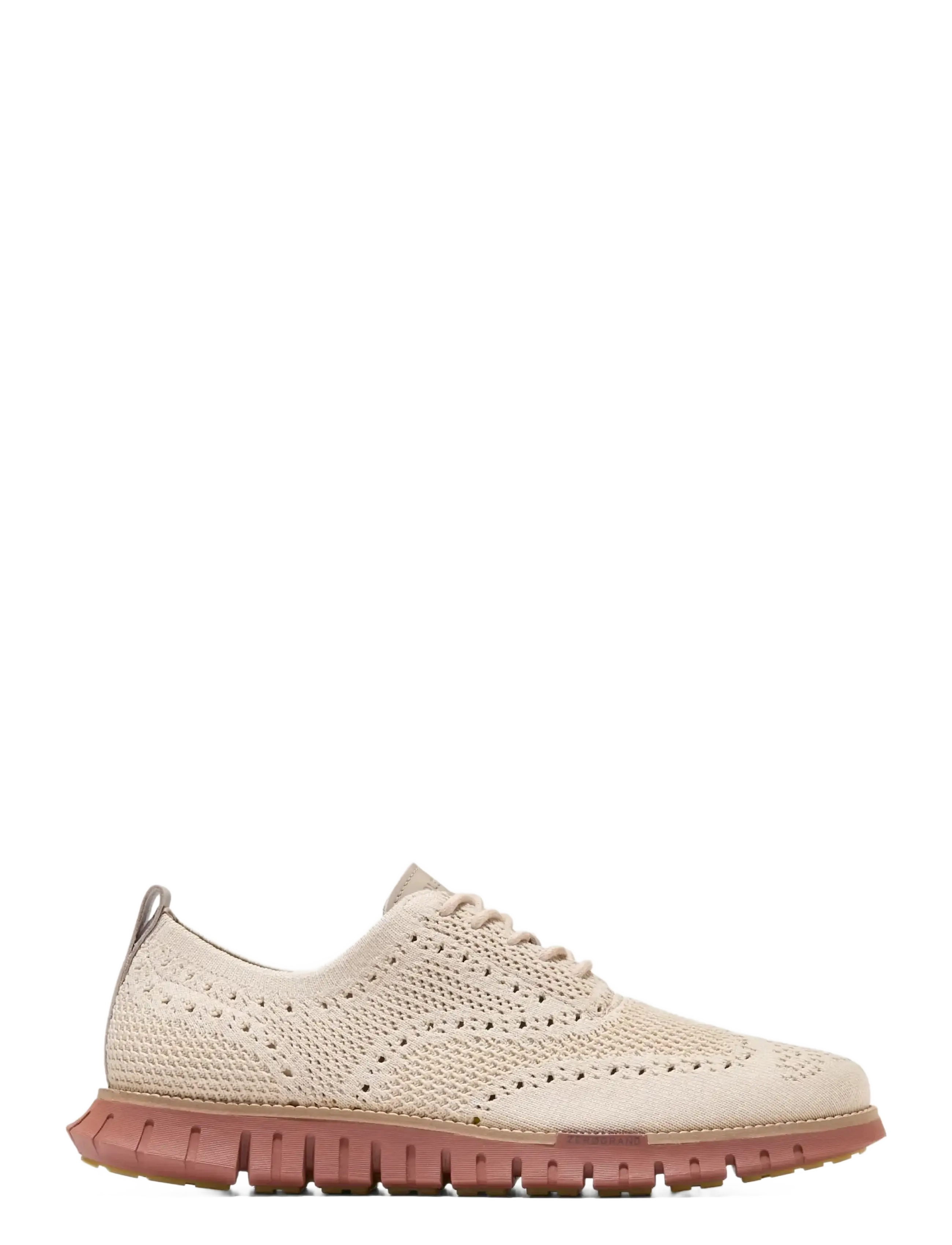 Cole Haan ZEROGRAND REMASTERED STITCHLITE WINGTIP - Tennarit - OXFORD TAN / ANGORA / CH DK SEQUOIA / cream