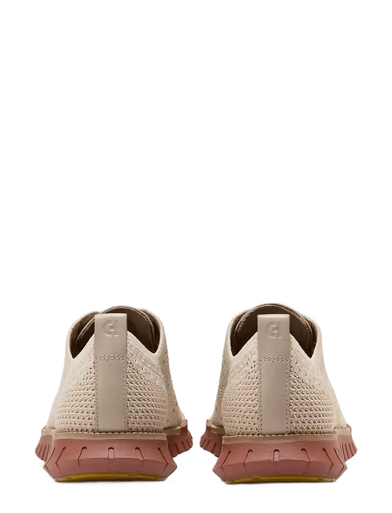 Cole Haan - ZEROGRAND REMASTERED STITCHLITE WINGTIP - lágir strigaskór - oxford tan / angora / ch dk sequoia - 3