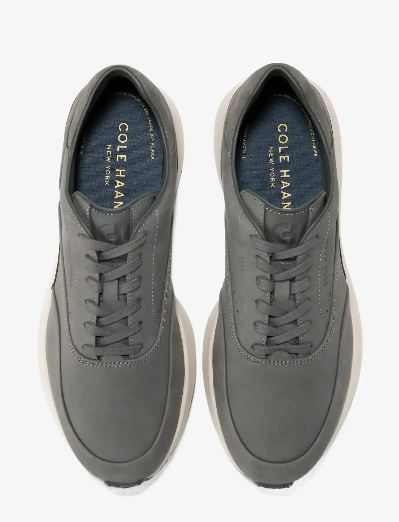 Cole Haan - GRANDPRO LUXE LEWIS SNEAKERS - low tops - castlerock nubuck / raven / angora - 2