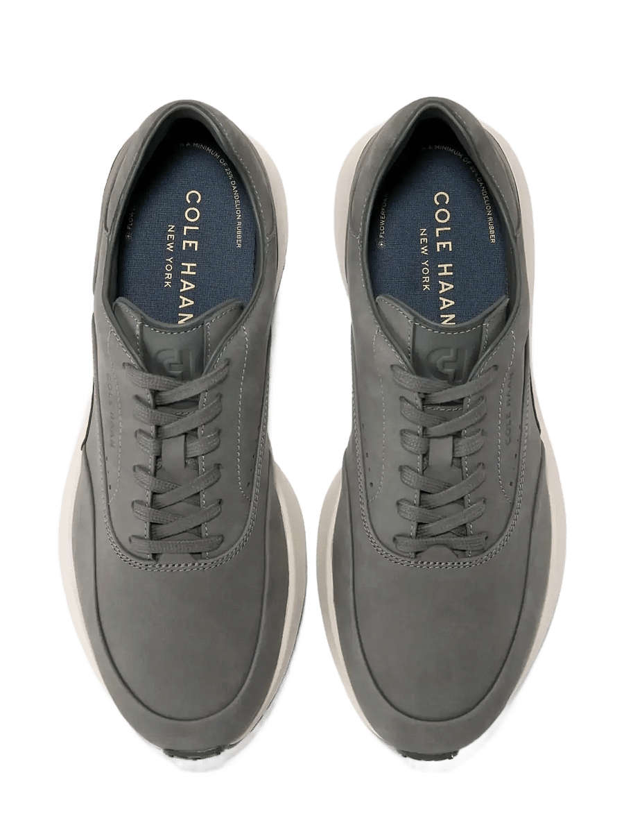 Cole Haan - GRANDPRO LUXE LEWIS SNEAKERS - lave sneakers - castlerock nubuck / raven / angora - 2