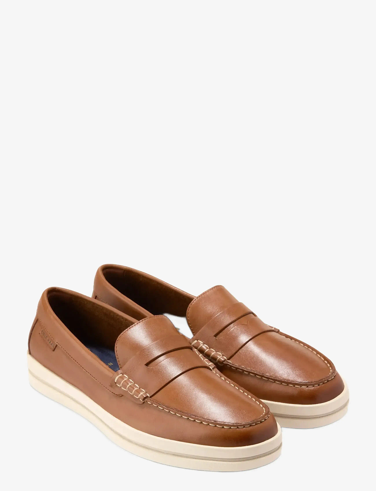 Cole Haan - PINCH LONG-WEEKENDER PENNY LOAFER - loafers - ch british tan / angora - 1