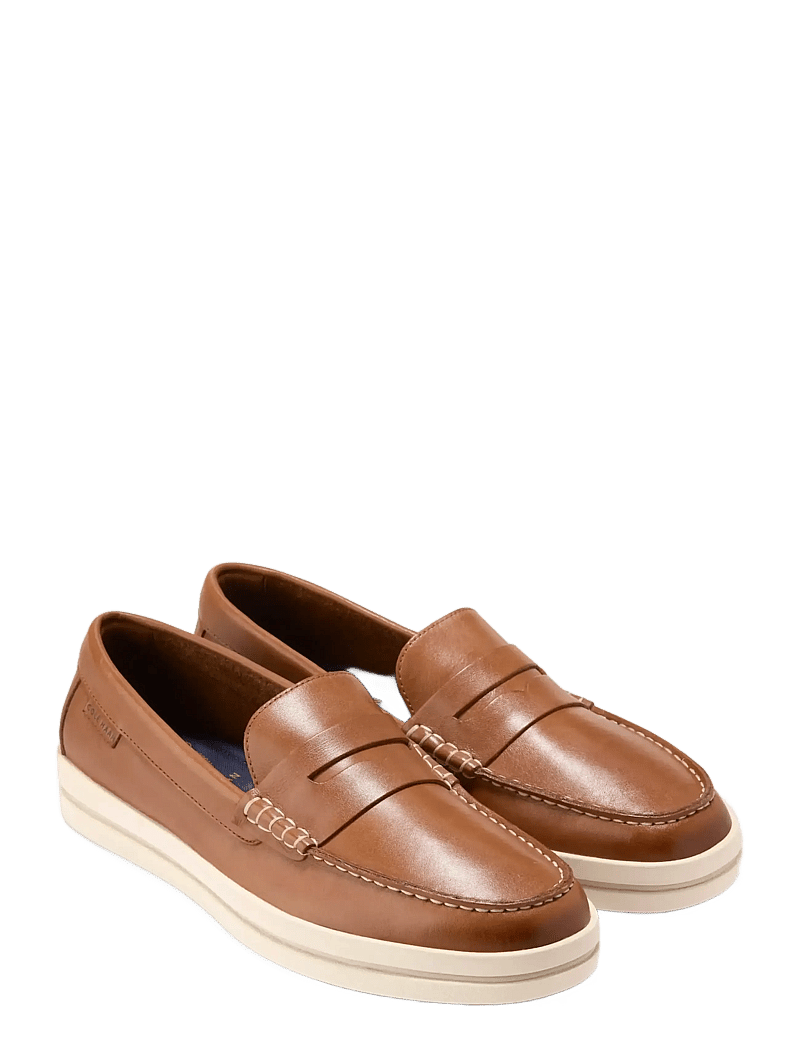 Cole Haan - PINCH LONG-WEEKENDER PENNY LOAFER - loafers - ch british tan / angora - 1