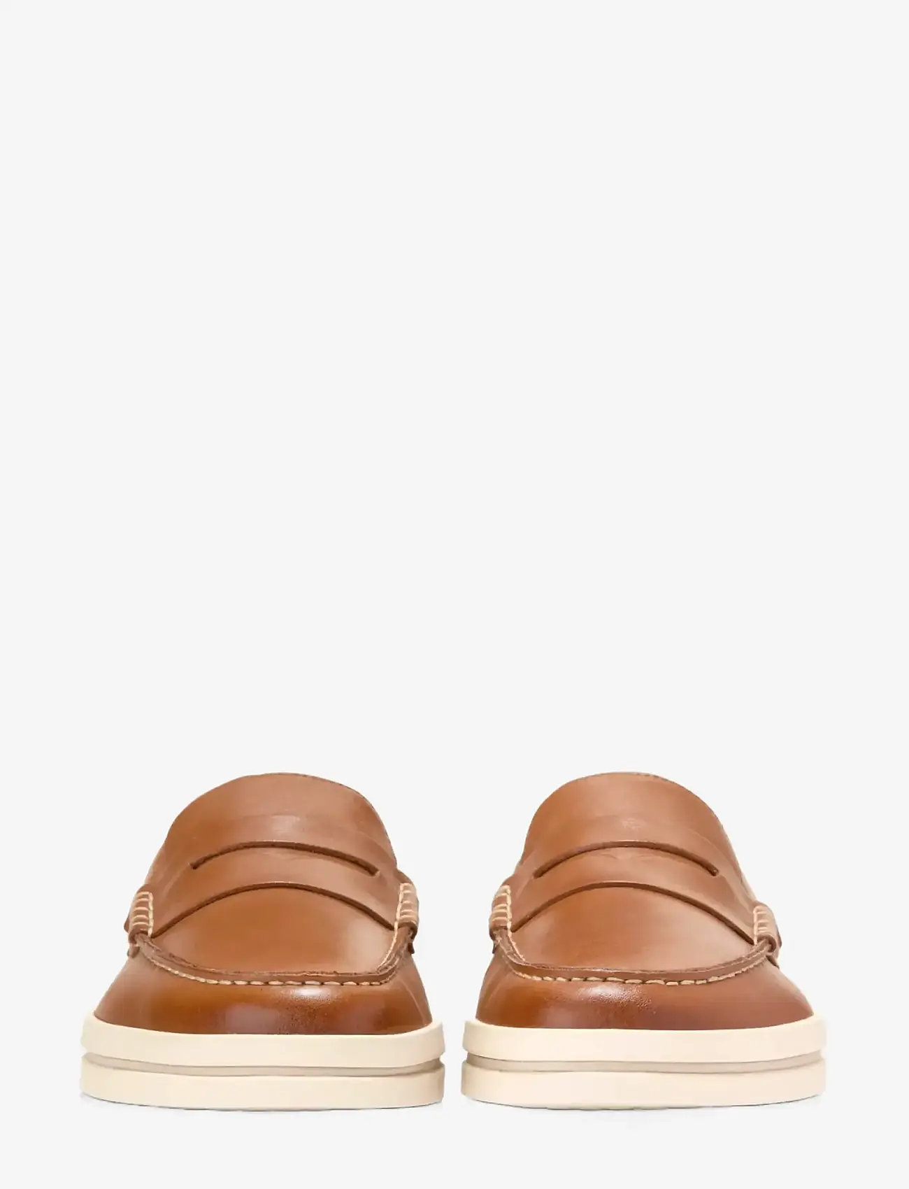 Cole Haan - PINCH LONG-WEEKENDER PENNY LOAFER - loafers - ch british tan / angora - 2