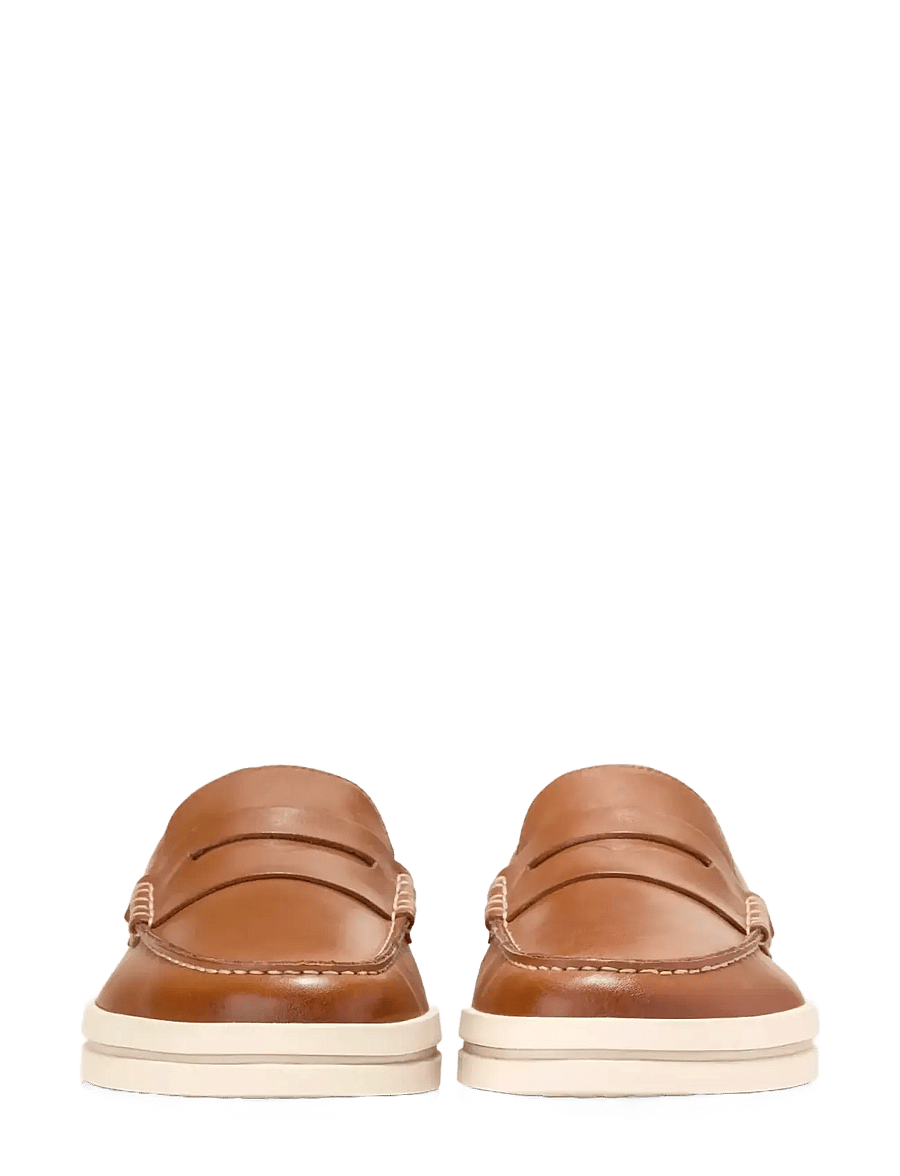 Cole Haan - PINCH LONG-WEEKENDER PENNY LOAFER - shop efter anledning - ch british tan / angora - 2