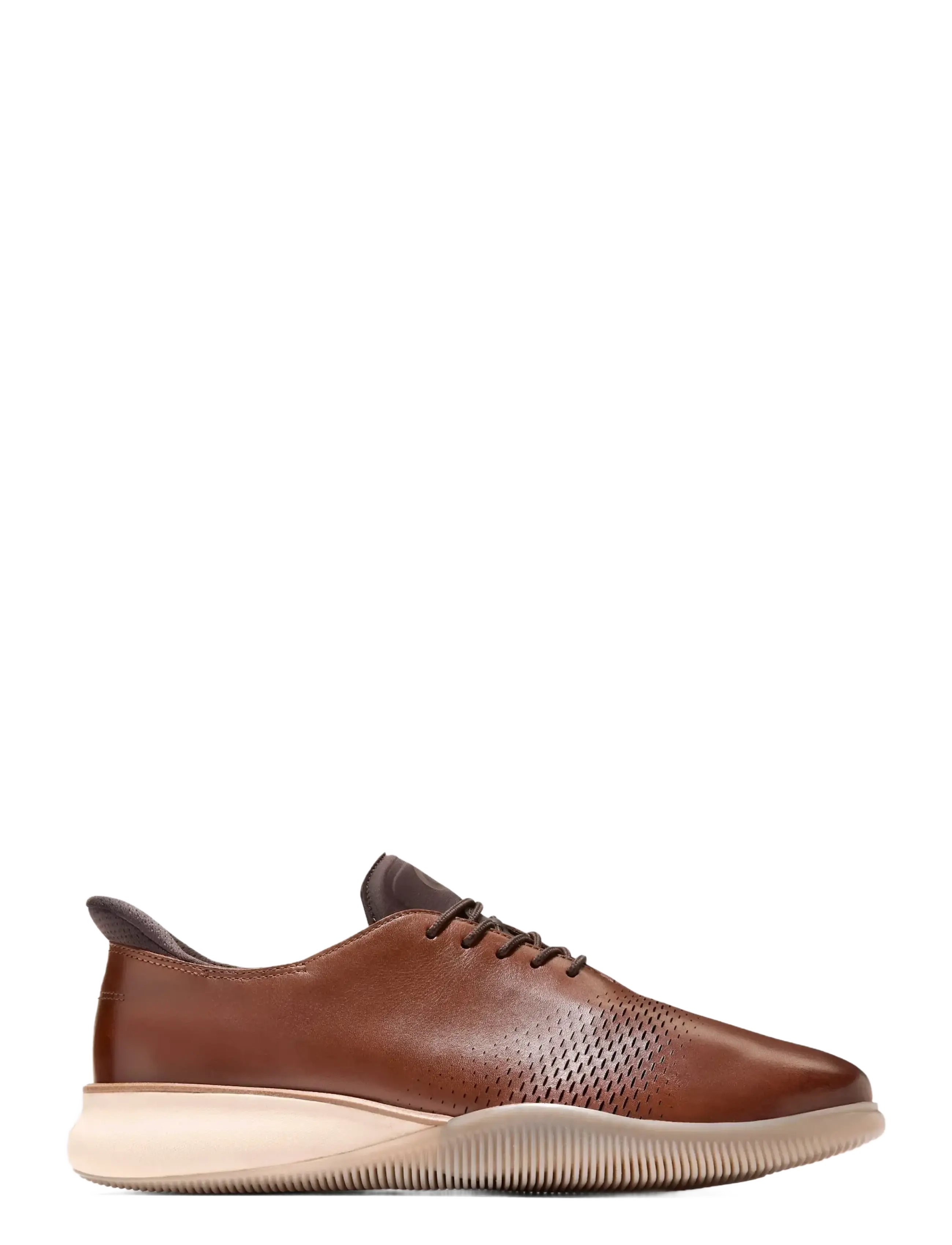 Cole Haan 6.ZEROGRAND LASER QUICK-ON OXFORDS - Formelle sko - CH WOODBURY / CH DK CHOCOLATE / ANGORA / brown