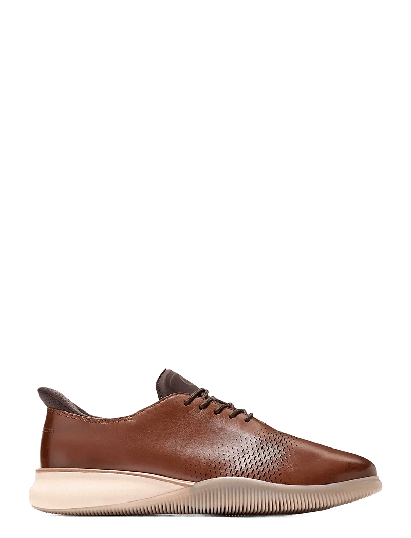 Cole Haan - 6.ZEROGRAND LASER QUICK-ON OXFORDS - oxford sko - ch woodbury / ch dk chocolate / angora - 1