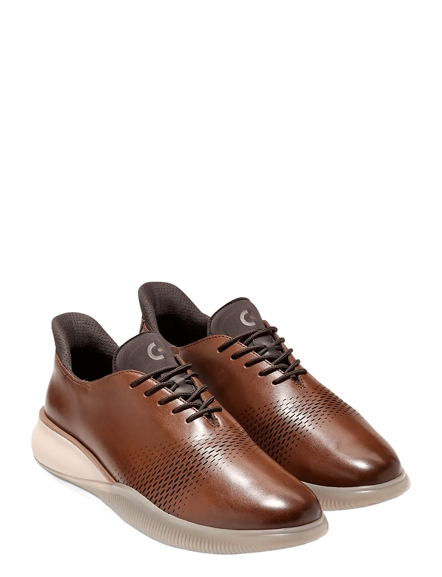 Cole Haan - 6.ZEROGRAND LASER QUICK-ON OXFORDS - veterschoenen - ch woodbury / ch dk chocolate / angora - 2