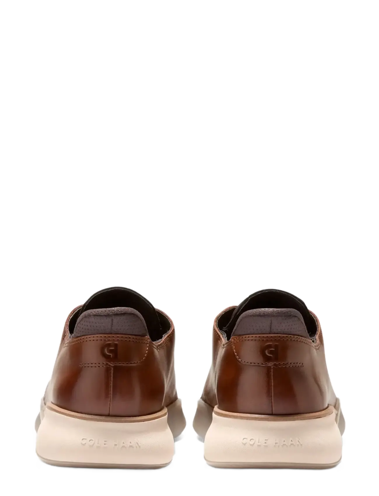 Cole Haan - 6.ZEROGRAND LASER QUICK-ON OXFORDS - veterschoenen - ch woodbury / ch dk chocolate / angora - 4
