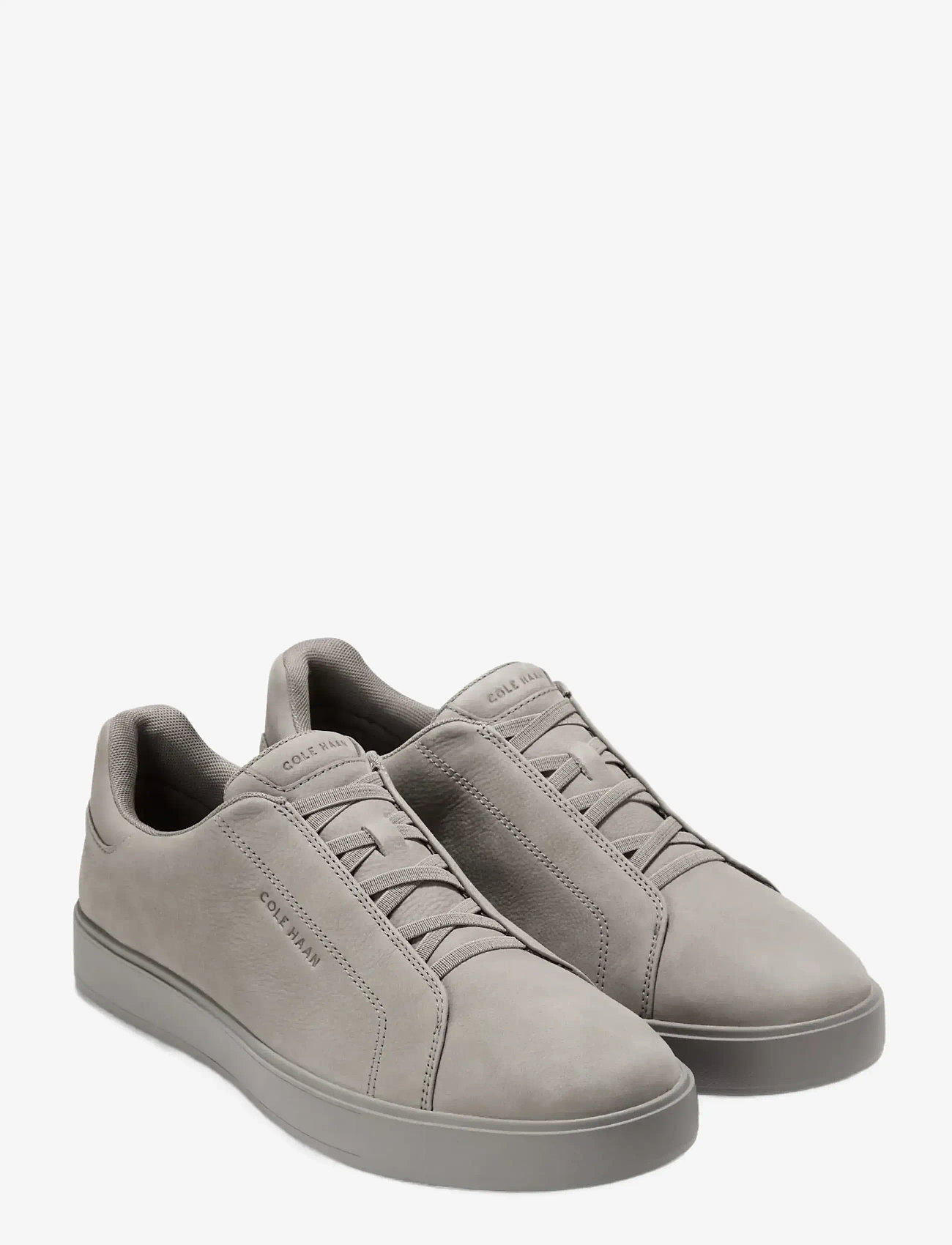 Cole Haan - GRANDPRO LUXE SLIP-ON SNEAKERS - slip-on sneakers - ironstone nubuck / ironstone - 1