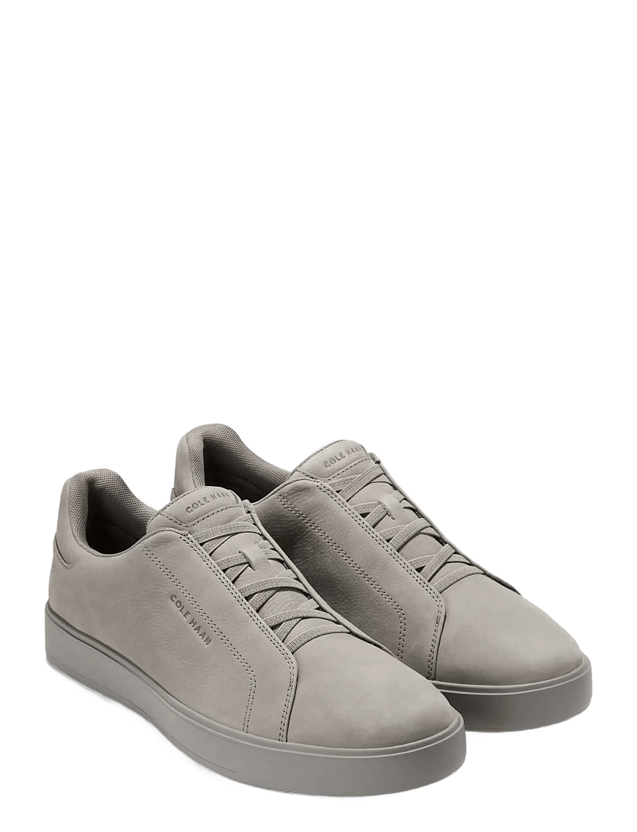 Cole Haan - GRANDPRO LUXE SLIP-ON SNEAKERS - slip-on sneakers - ironstone nubuck / ironstone - 1