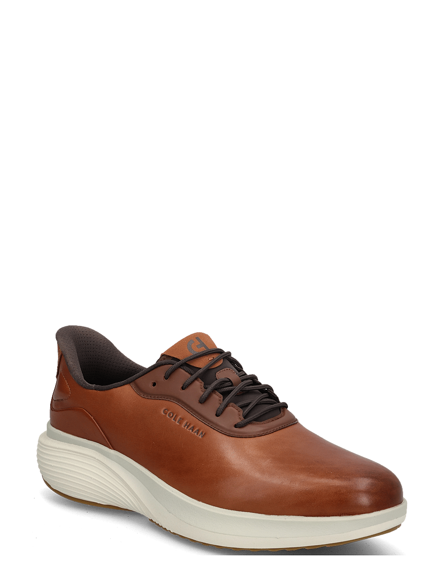 Cole Haan - OG NEOARC QUICK-ON PLAIN TOE OXFORDS - oxfordskor - ch british tan / pumice stone / ivory - 0