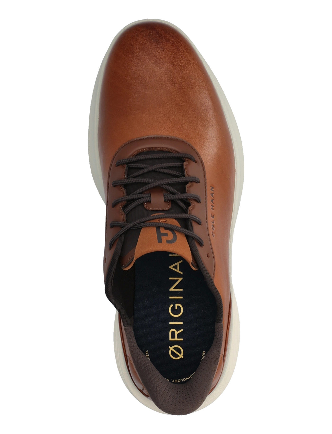 Cole Haan - OG NEOARC QUICK-ON PLAIN TOE OXFORDS - oxfordskor - ch british tan / pumice stone / ivory - 3