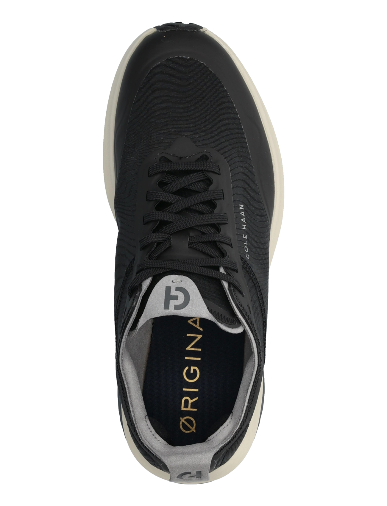 Cole Haan - ORIGINALGRAND EVERARC SKYWEAVE RUNNERS - låga sneakers - black / ultimate gray / silver birch - 3