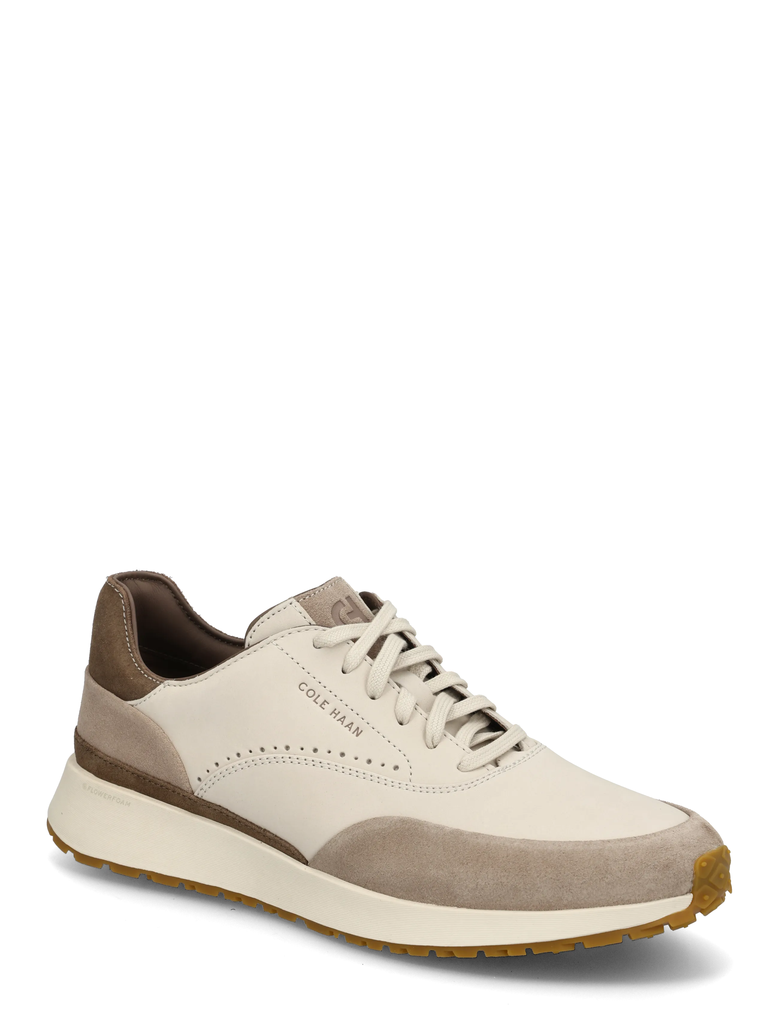 Cole Haan GRANDPRO LUXE MILE SNEAKERS - Preppy - PUMICE STONE NUBUCK / IRISH COFFEE / IVORY / cream