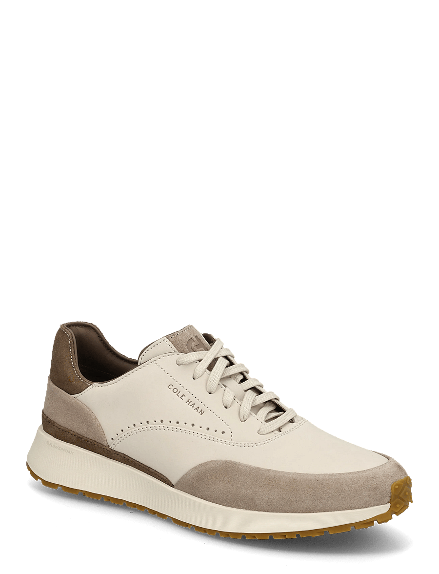 Cole Haan - GRANDPRO LUXE MILE SNEAKERS - nach anlass kaufen - pumice stone nubuck / irish coffee / ivory - 0