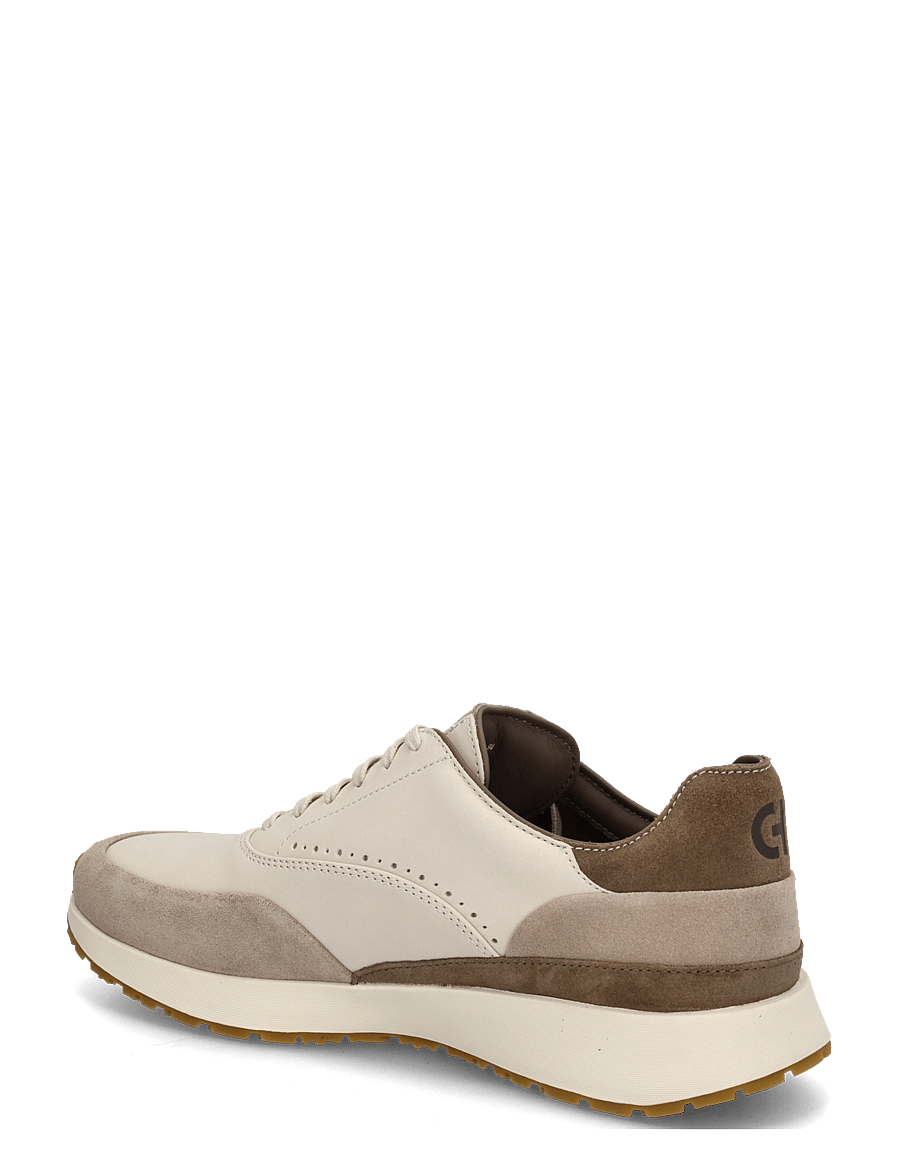 Cole Haan - GRANDPRO LUXE MILE SNEAKERS - låga sneakers - pumice stone nubuck / irish coffee / ivory - 1