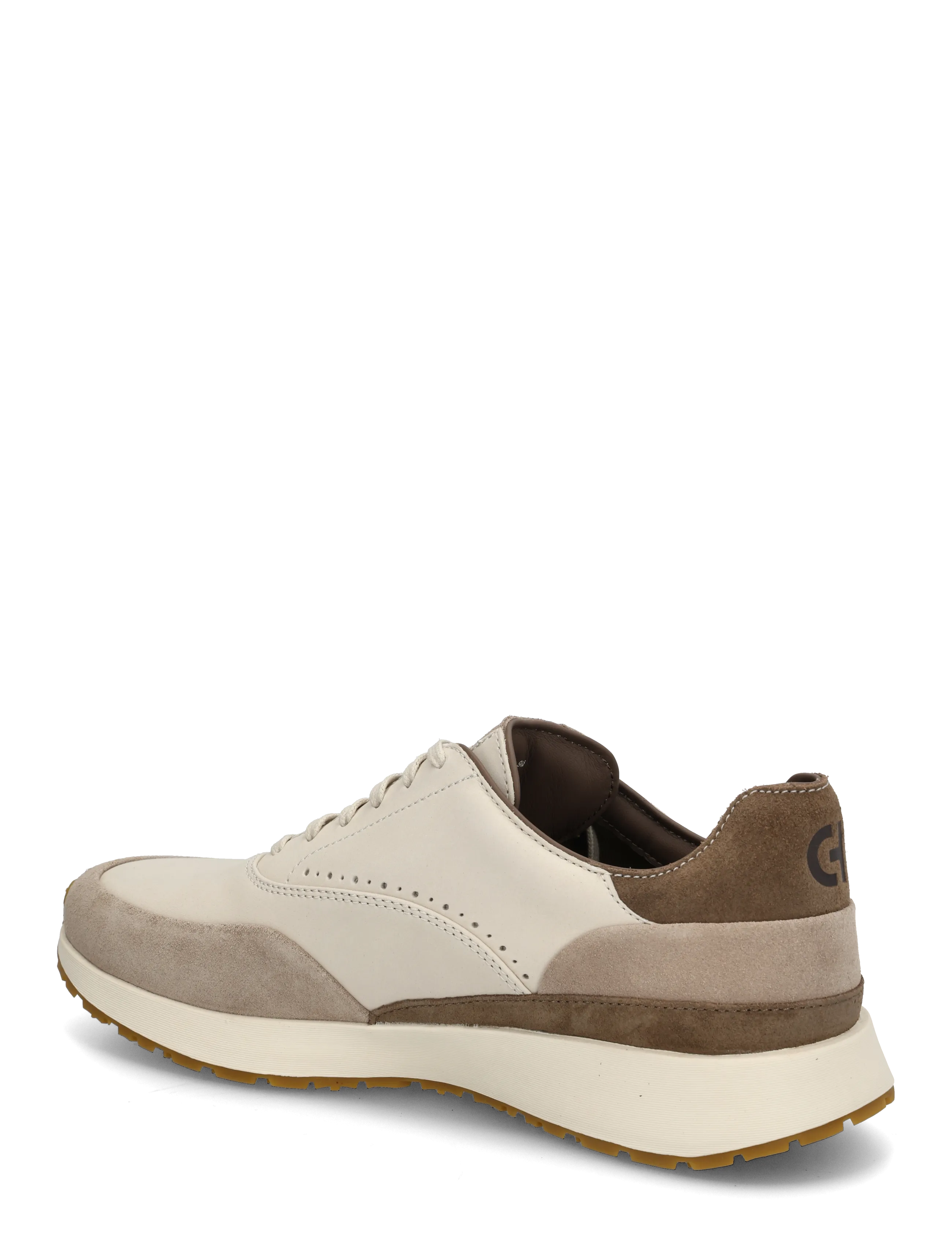 Cole Haan - GRANDPRO LUXE MILE SNEAKERS - nach anlass kaufen - pumice stone nubuck / irish coffee / ivory - 1