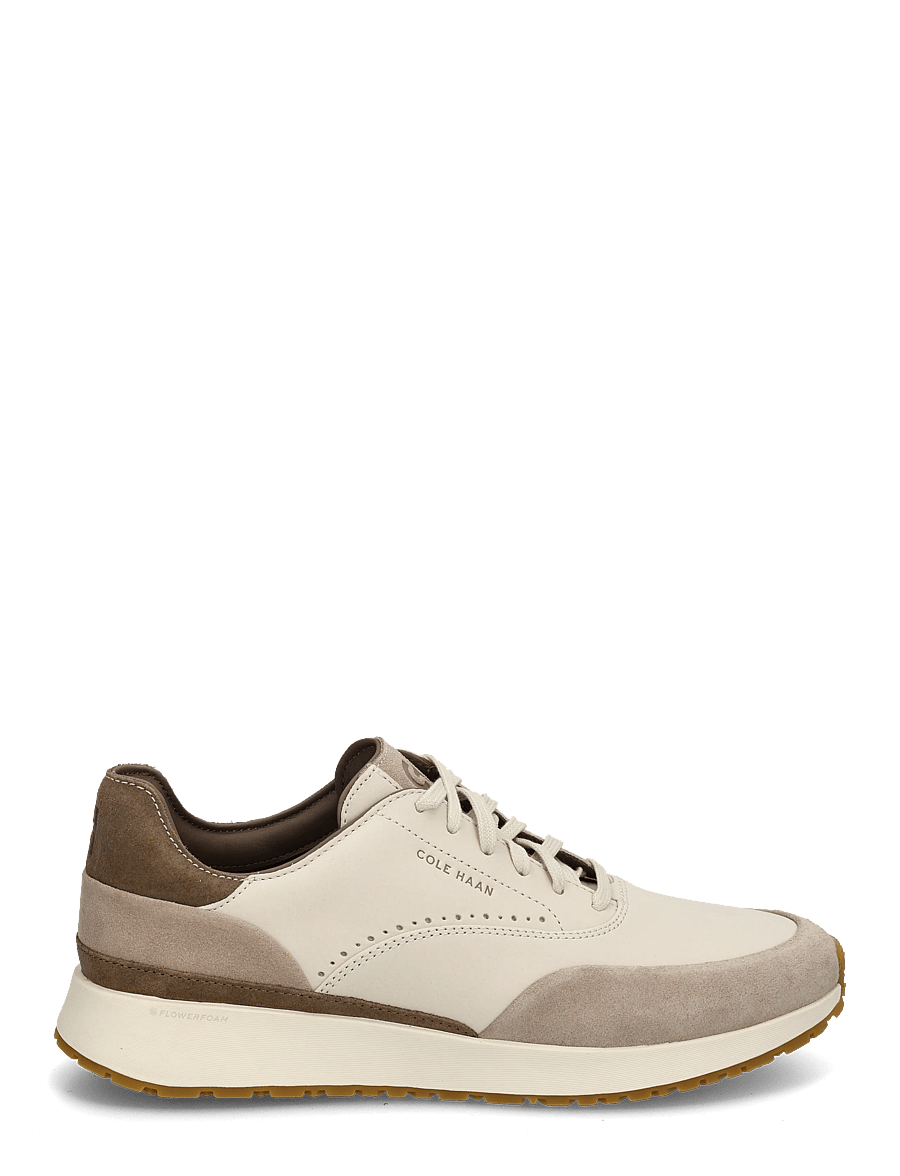 Cole Haan - GRANDPRO LUXE MILE SNEAKERS - nach anlass kaufen - pumice stone nubuck / irish coffee / ivory - 2