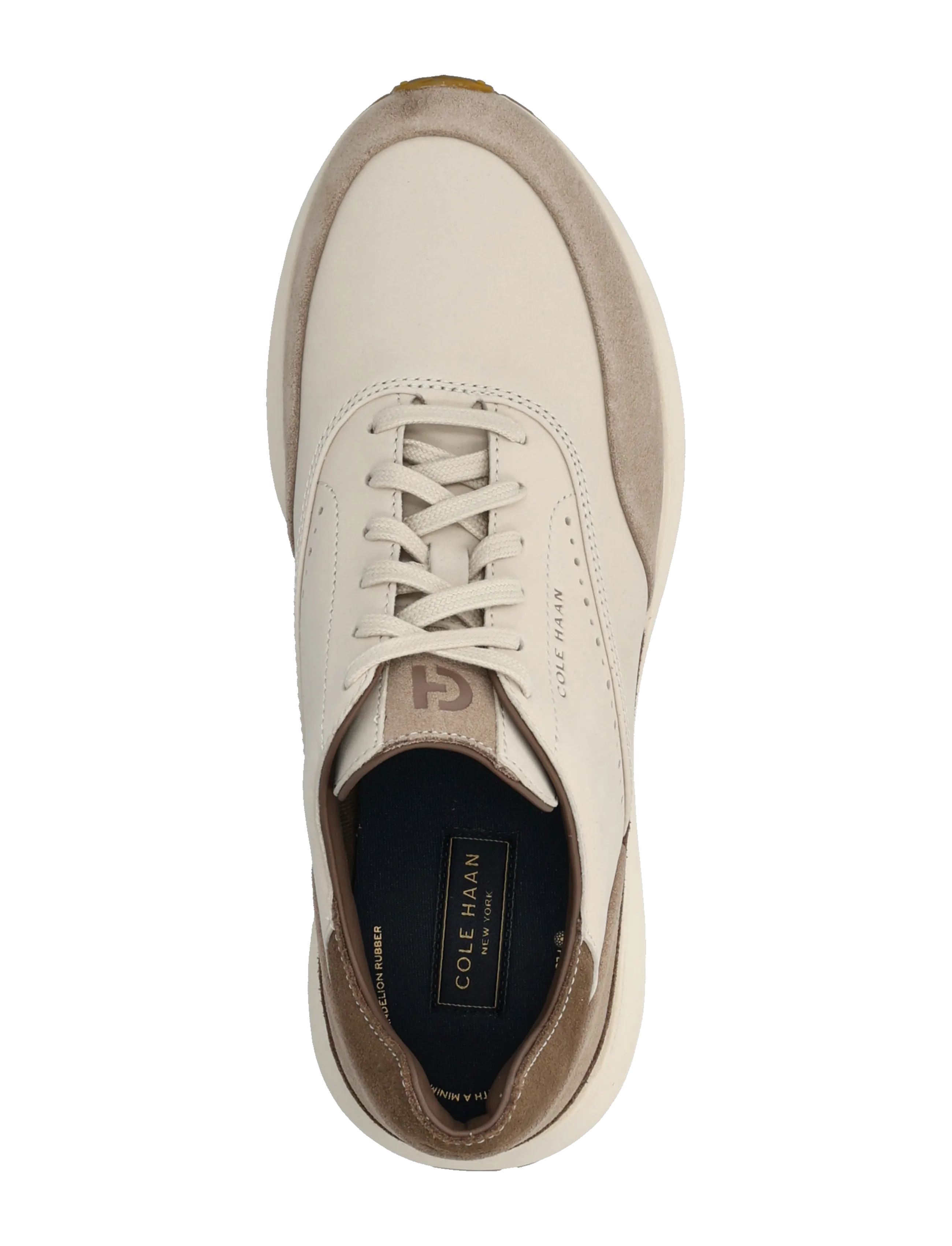 Cole Haan - GRANDPRO LUXE MILE SNEAKERS - nach anlass kaufen - pumice stone nubuck / irish coffee / ivory - 3