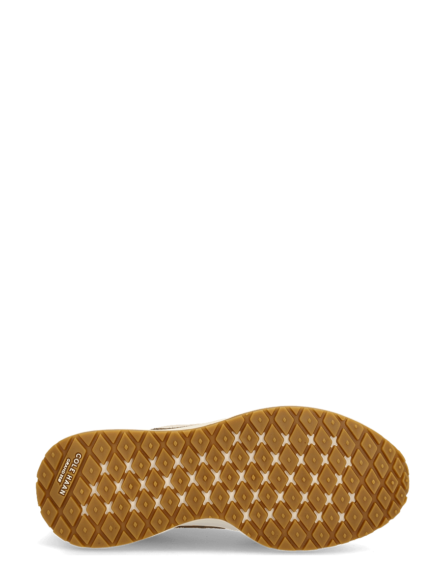 Cole Haan - GRANDPRO LUXE MILE SNEAKERS - låga sneakers - pumice stone nubuck / irish coffee / ivory - 4