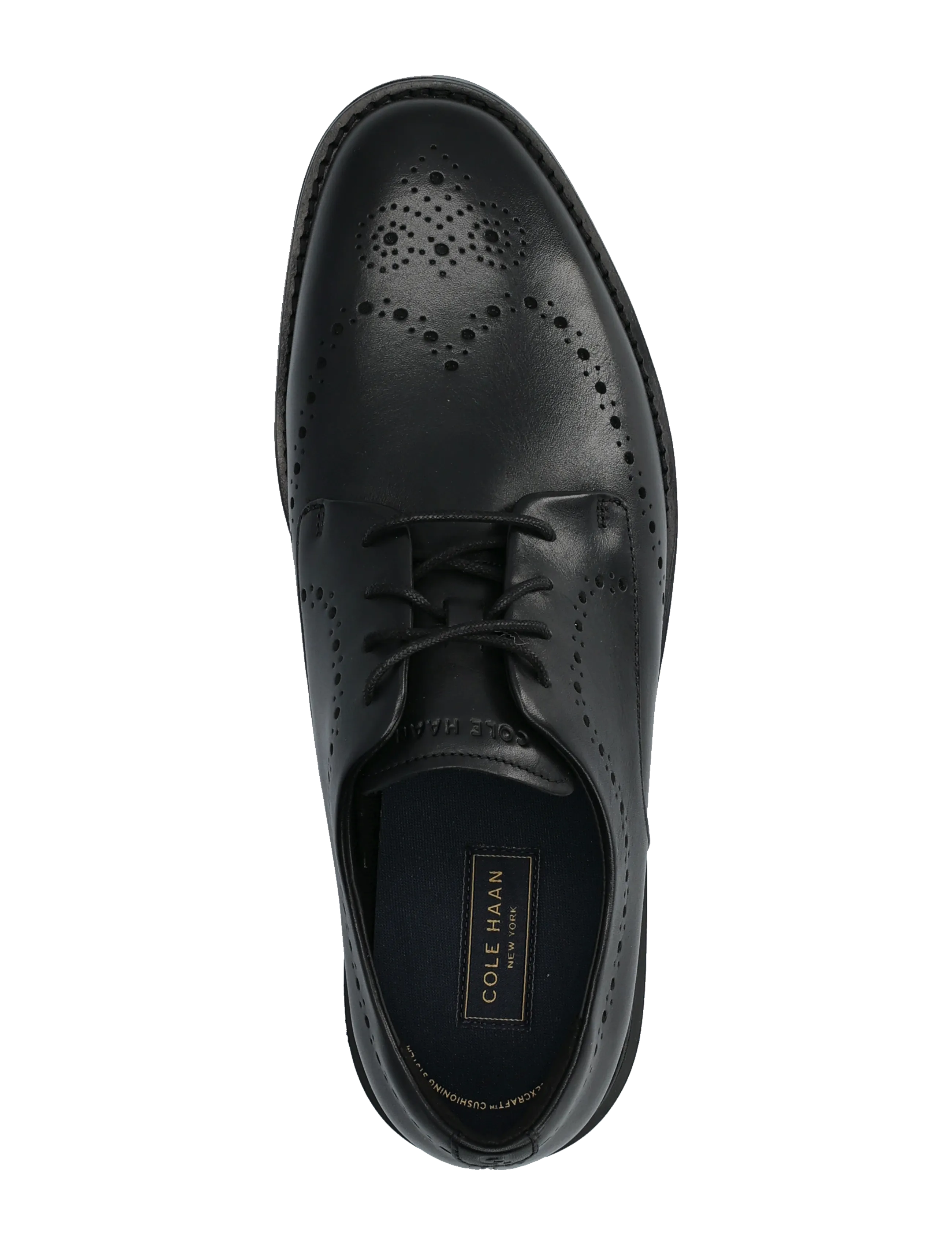 Cole Haan - GRAND NEOCLASSIC FLEXCRAFT WINGTIP OX - shoppa efter tillfälle - black / black - 3