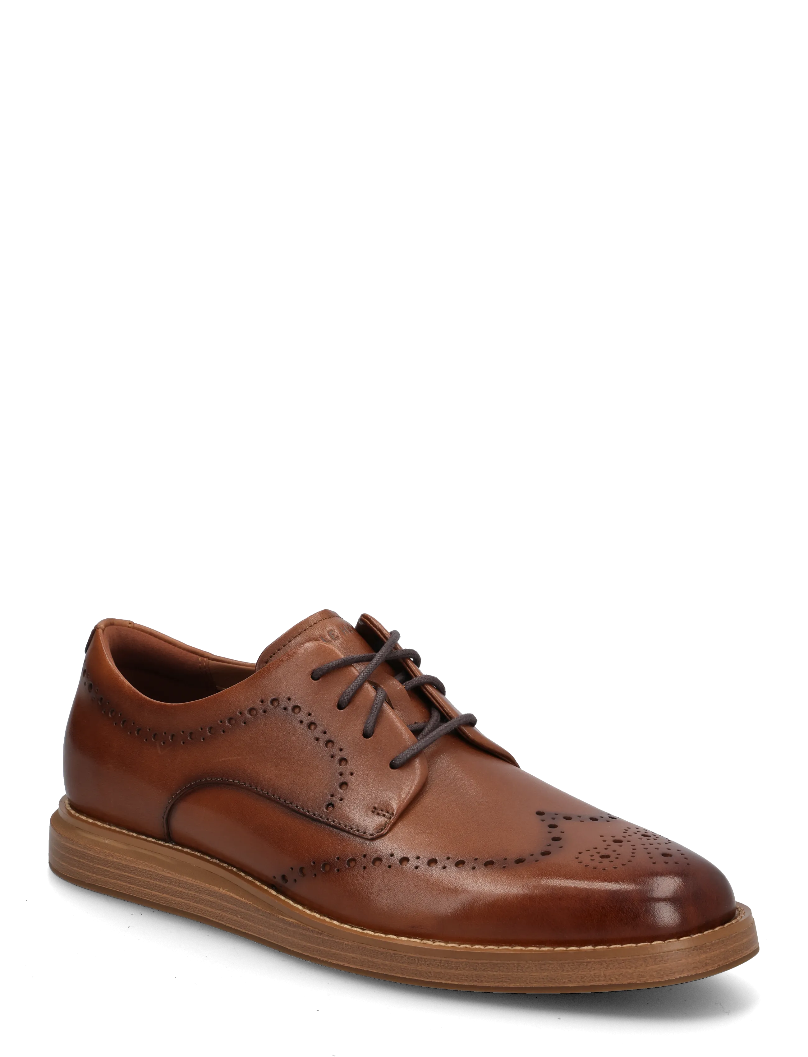 Cole Haan GRAND NEOCLASSIC FLEXCRAFT WINGTIP OX - Schuhe - CH BRITISH TAN / ITALIAN DARK NATURAL / brown